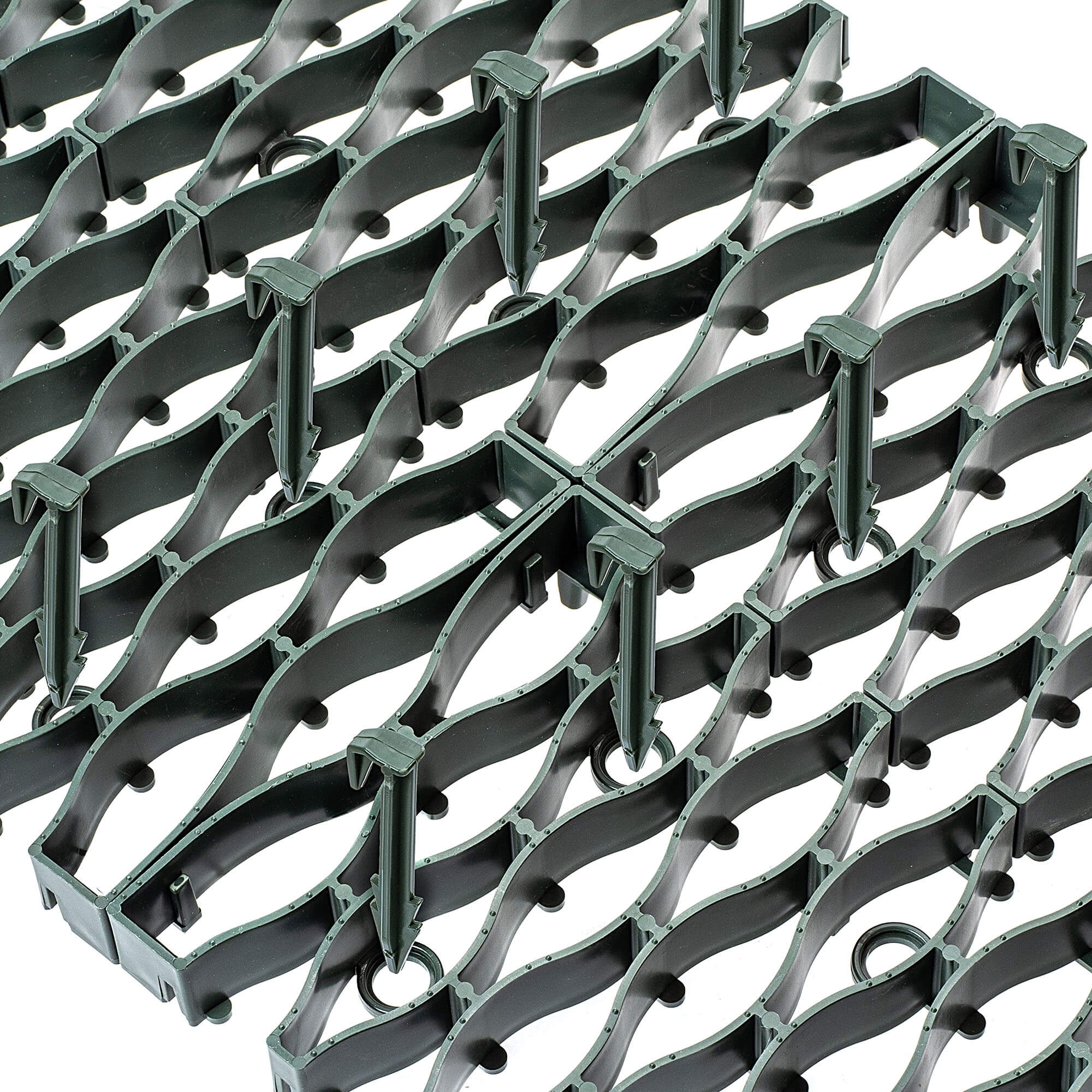Kratka trawnikowa Montaron pod roboty koszące 47 x 20 cm zielona 10 szt.