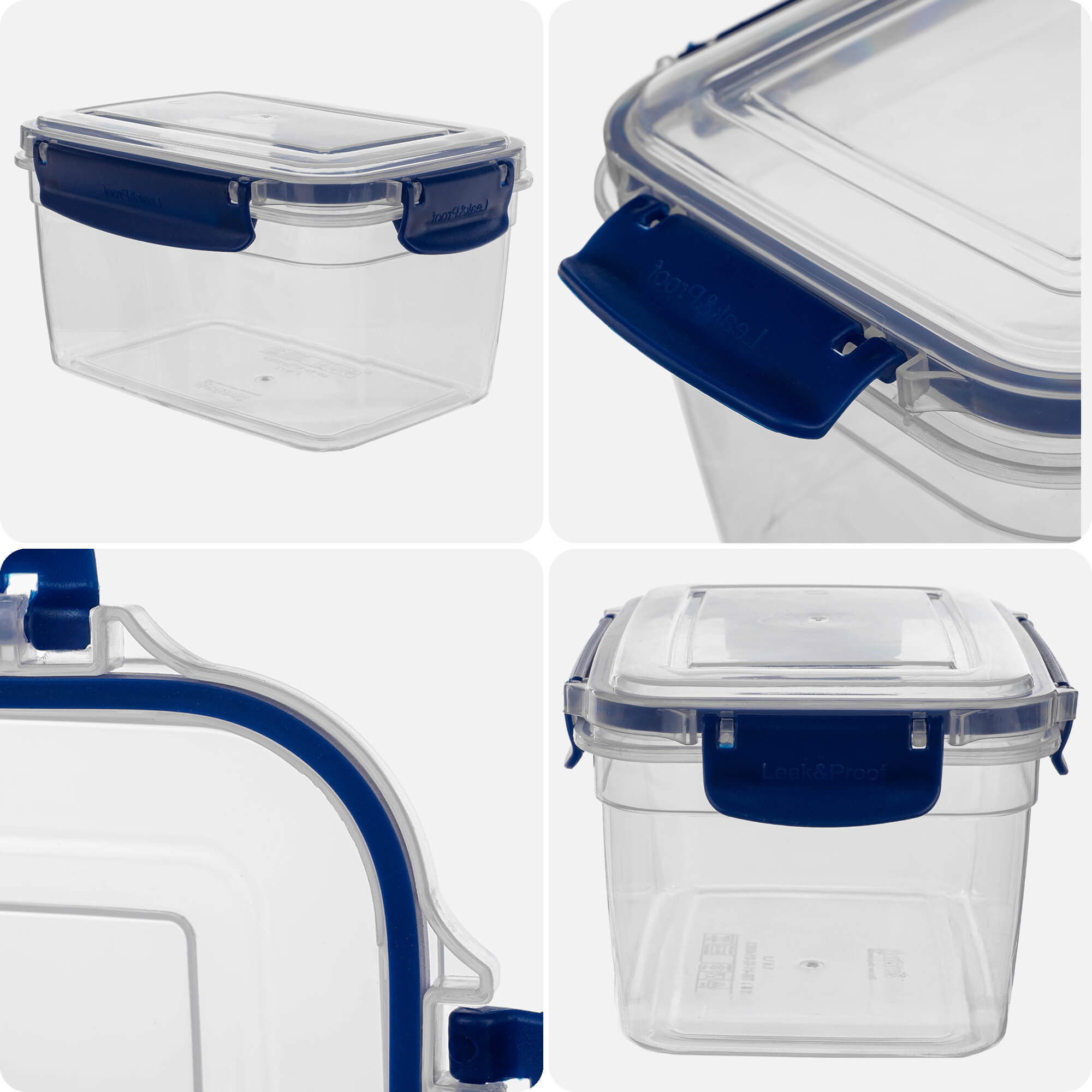 Pojemnik prostokątny na żywność Irma 1.4L niebieski