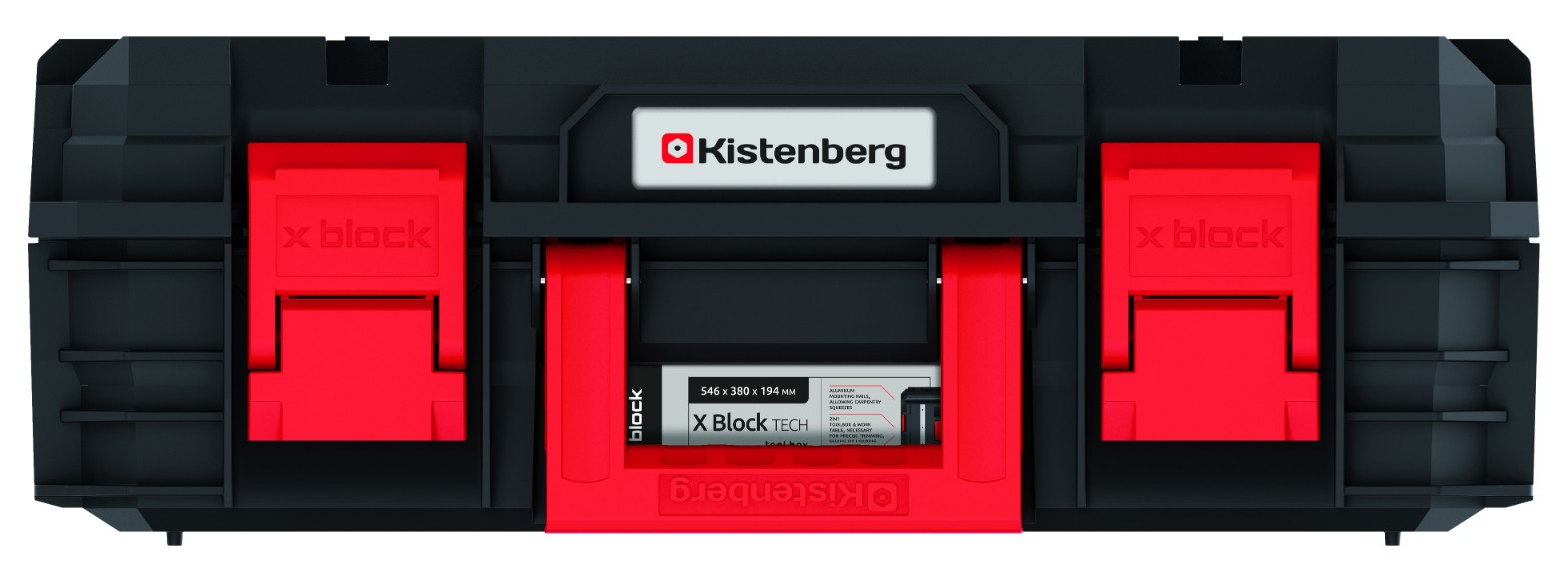 KISTENBERG Skrzynia narzędziowa X Block TECH 20 G - KXB604020G - czarny