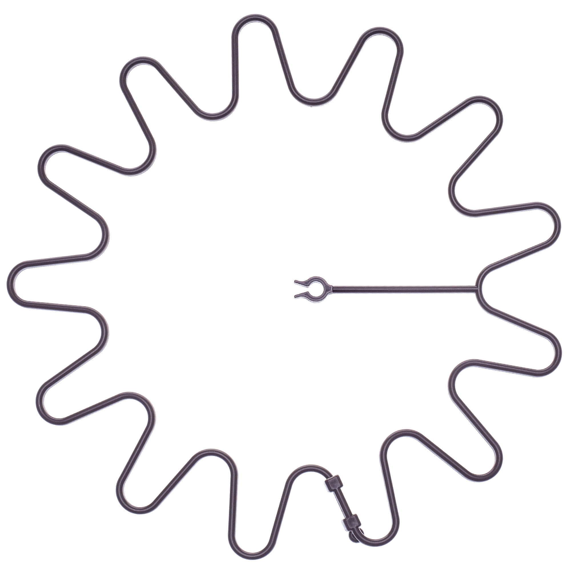 Obejma do roślin Montlaur 21 cm brązowa 20 szt.
