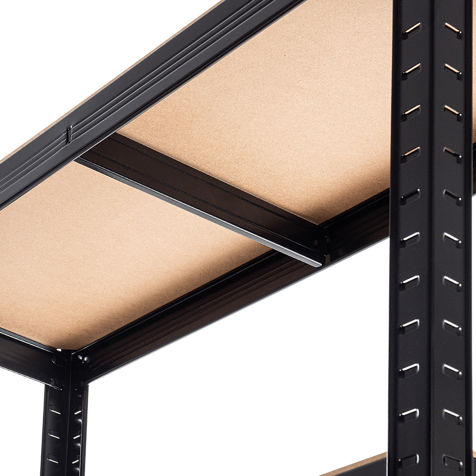 Regał metalowy 5-poziomowy Gien 875kg czarny