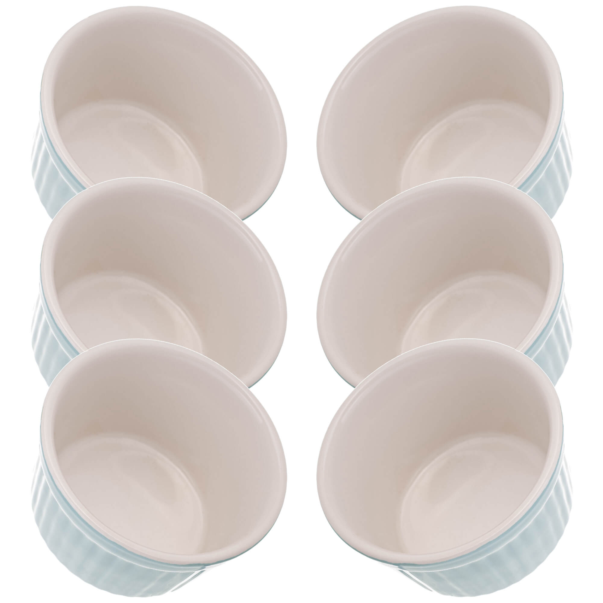 Naczynie ceramiczne do zapiekania Maes 9 x 5 cm miętowe 6 szt.