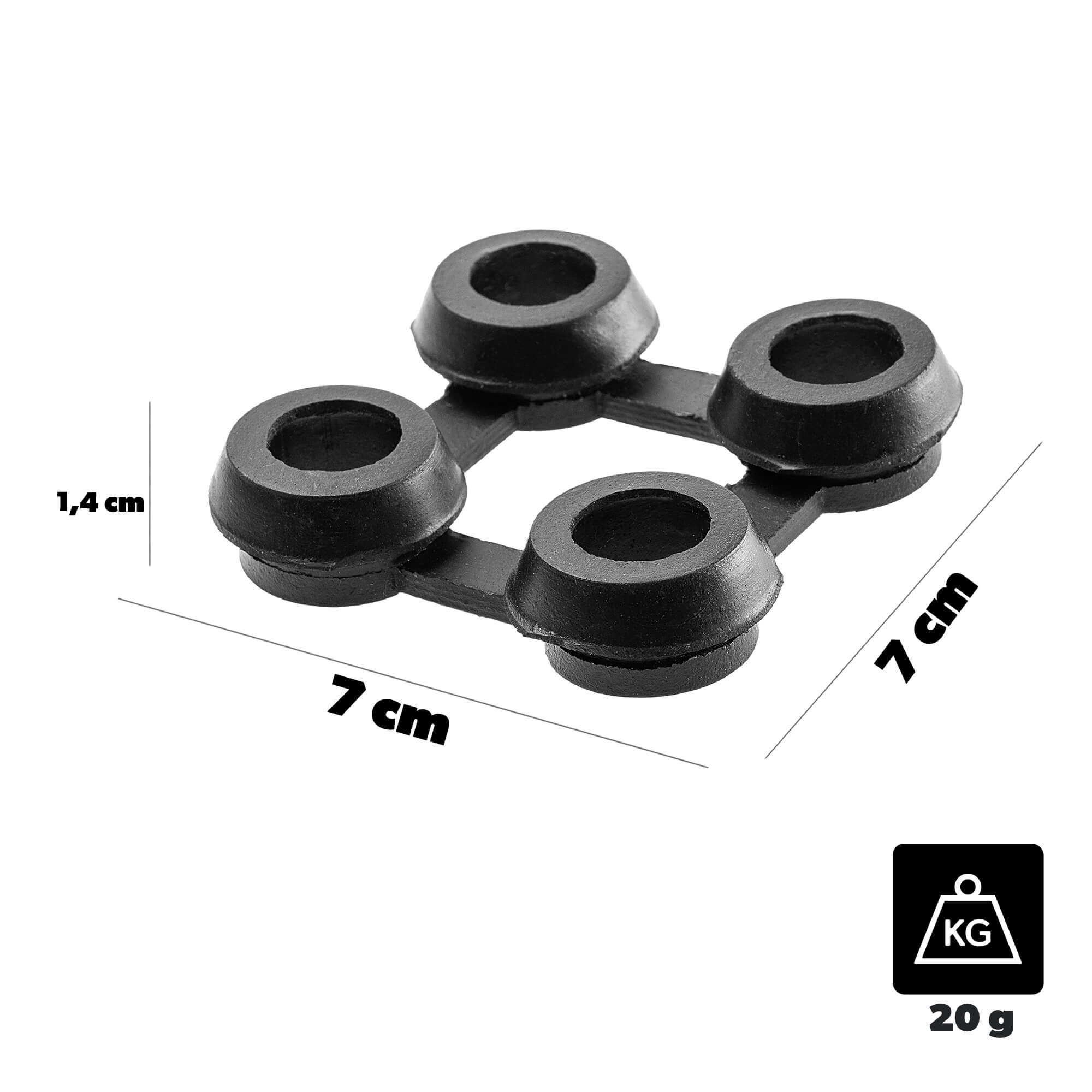 Łącznik do wycieraczek Revest 7x7cm