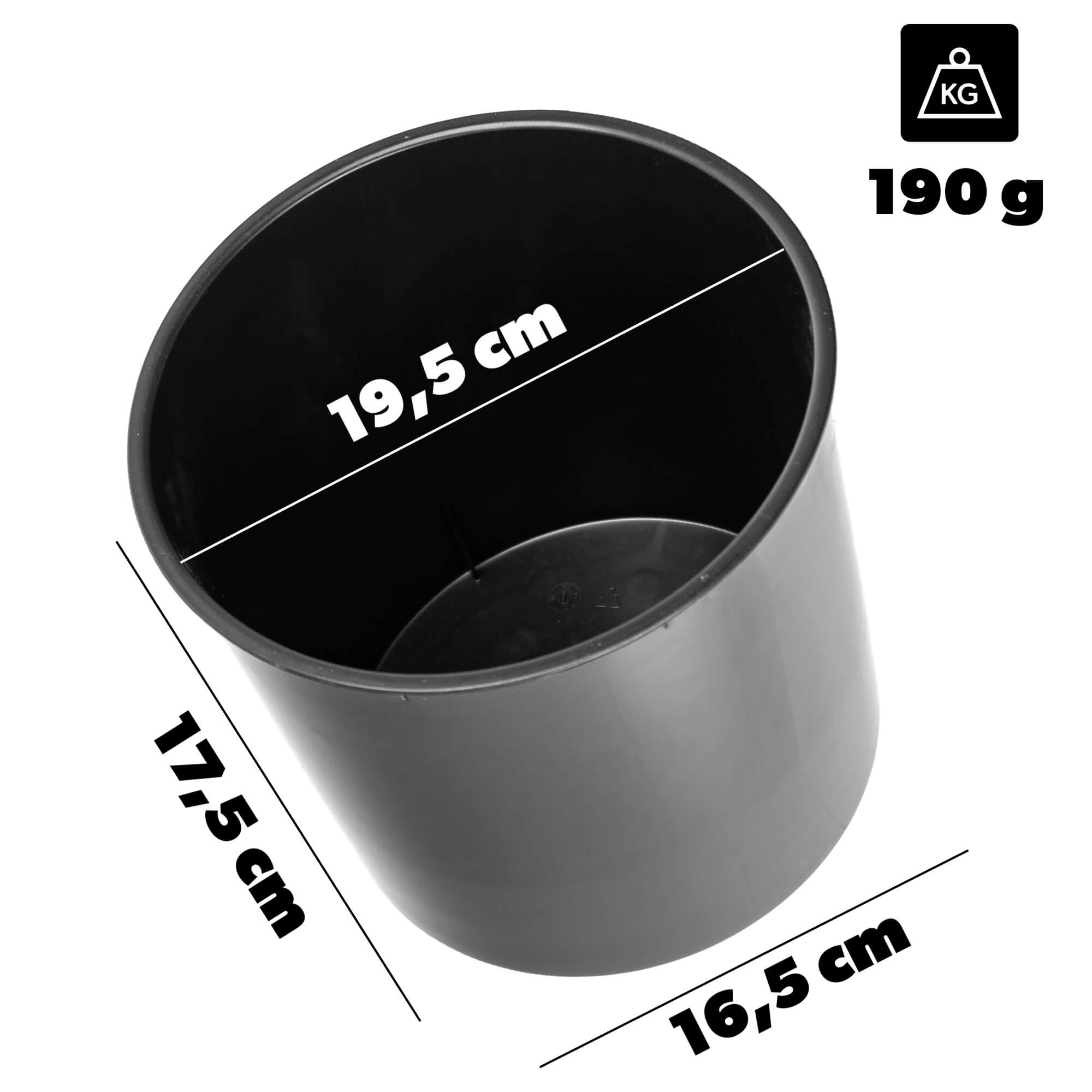 Wkład do doniczki Roisel 19.5 cm okrągły