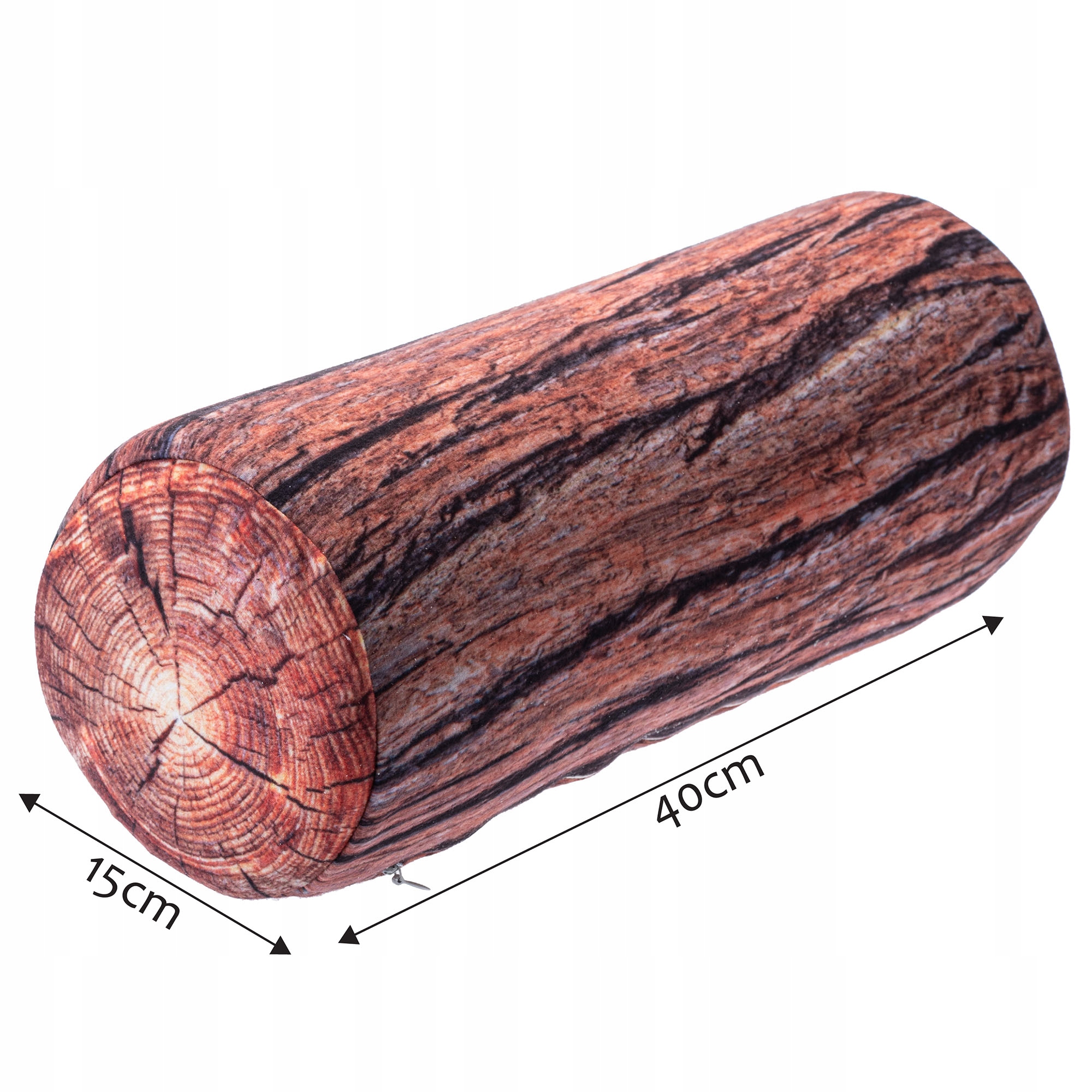 Poduszka anatomiczna wałek Cese 40 x 15 cm, akacja