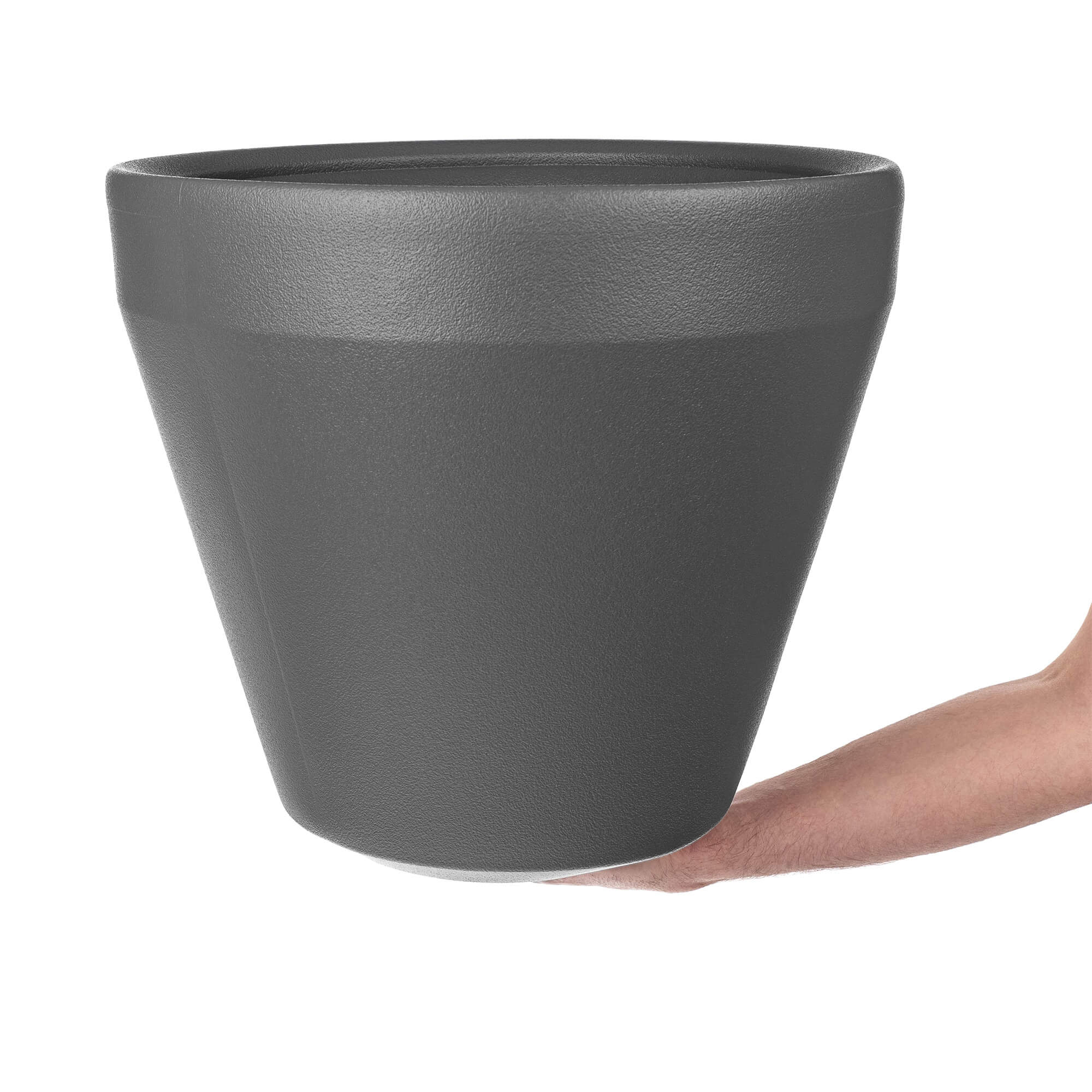 Donica na rośliny Carife 46 cm antracytowa