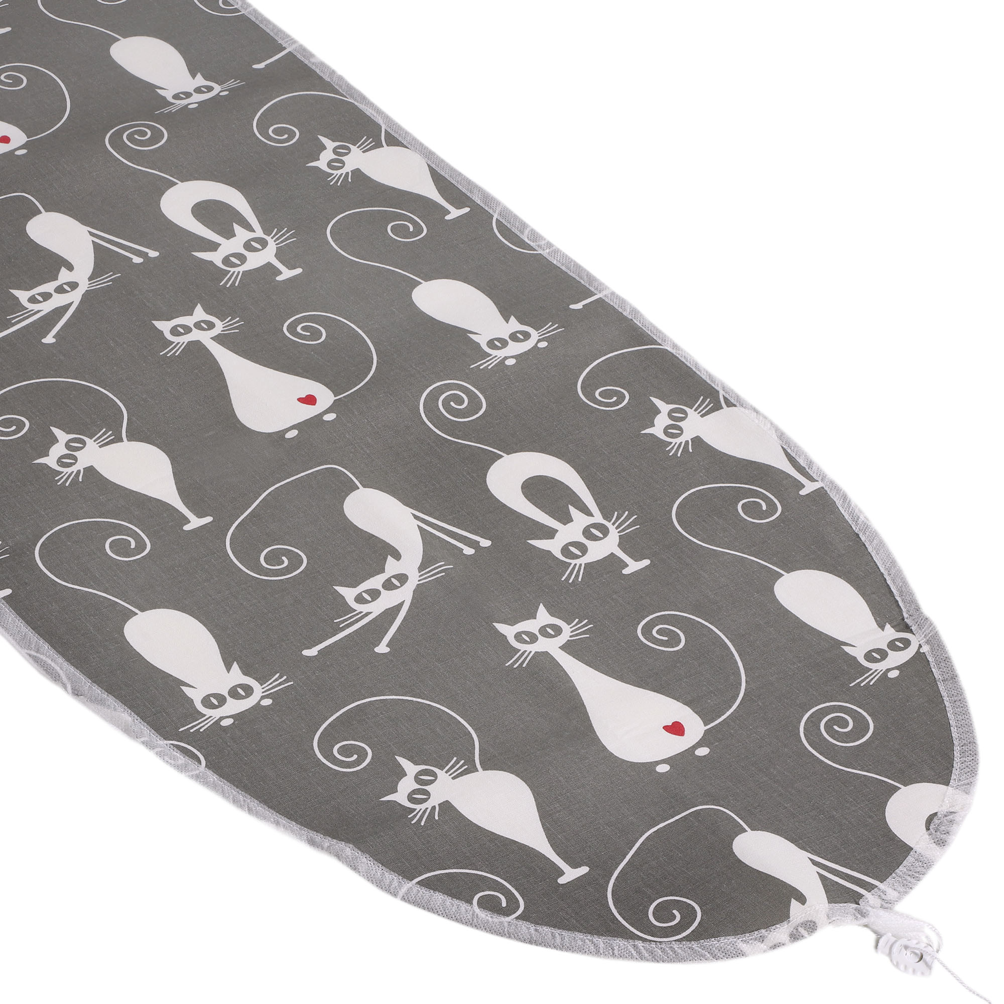 Pokrowiec na deskę do prasowania 130x45cm naciągany Viseu koty
