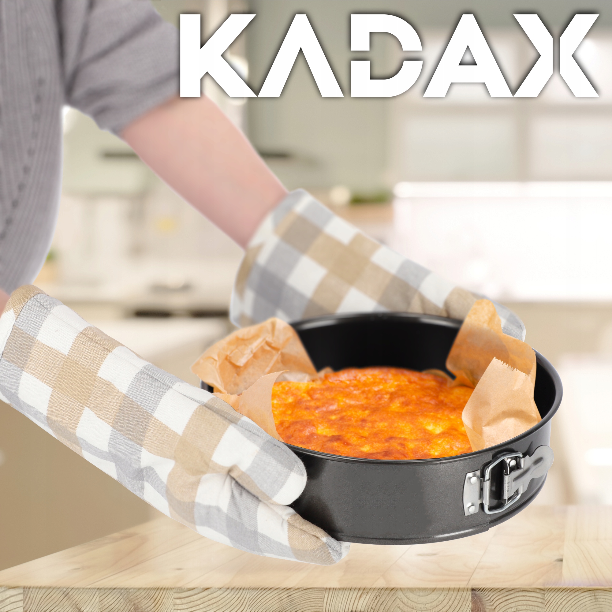 Tortownica okrągła Lodi 26 x 7 cm, czarna