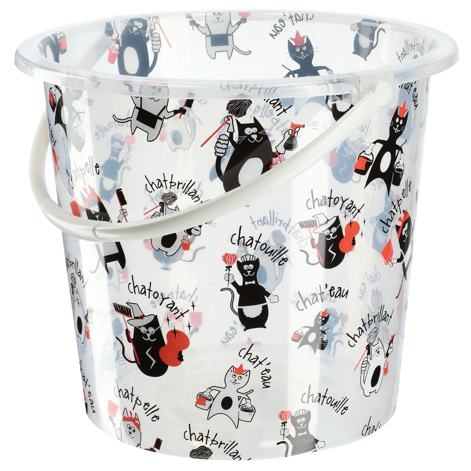 Wiadro plastikowe Ars 5L koty