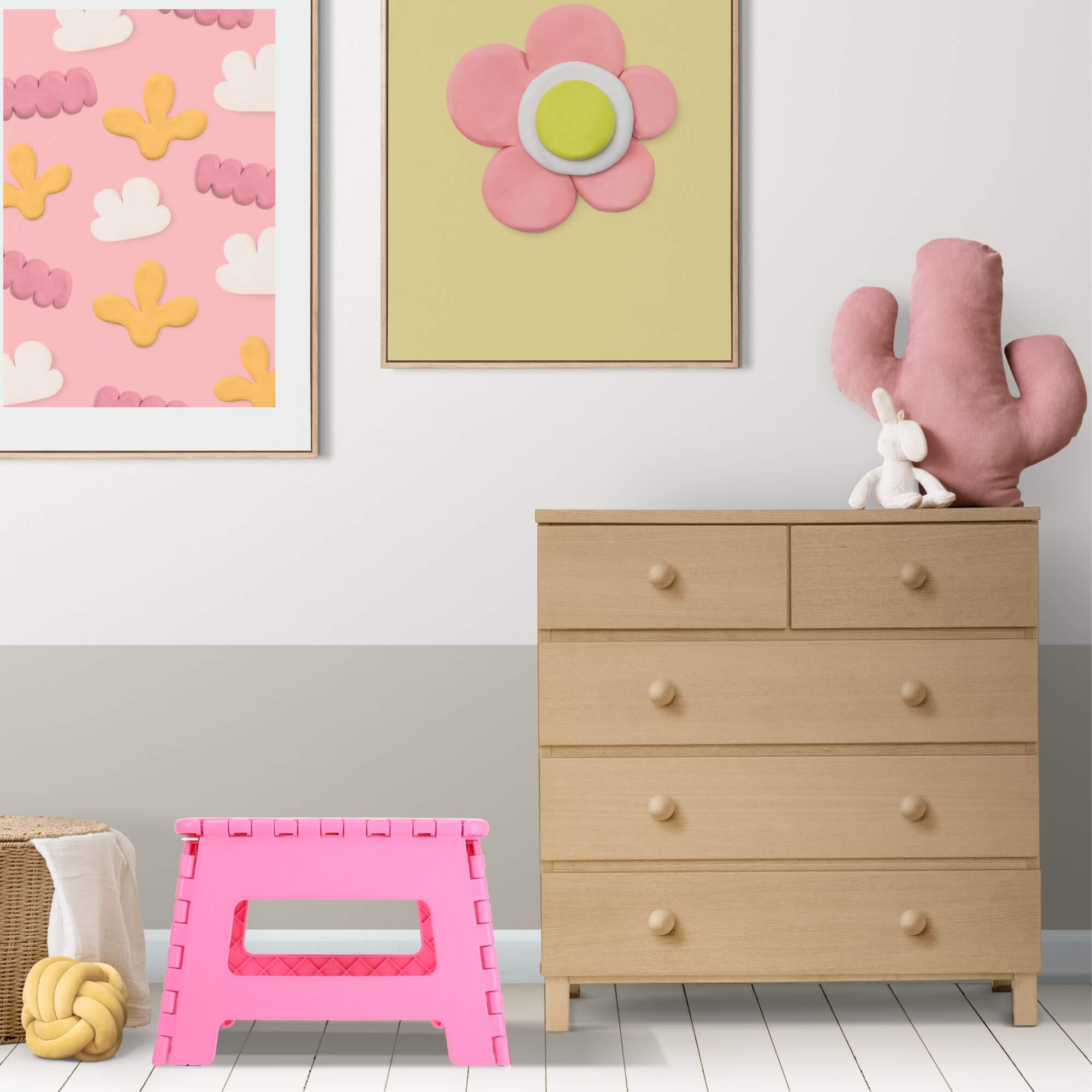 Taboret składany Ravi Alex 22 cm, mix kolorów