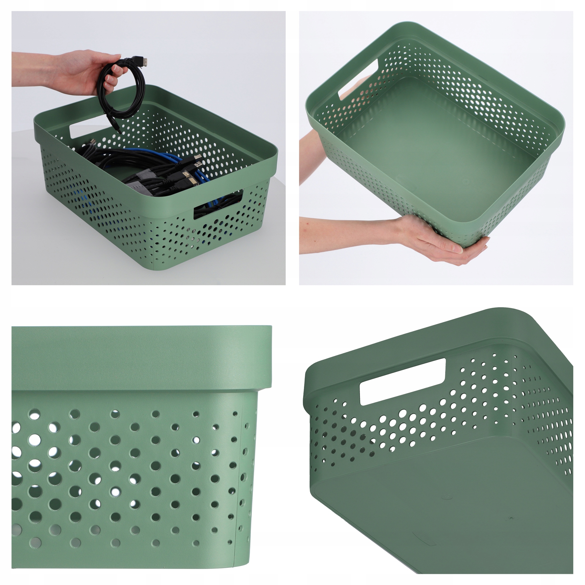 Pojemnik do przechowywania Curver Infinity 11L, zielony