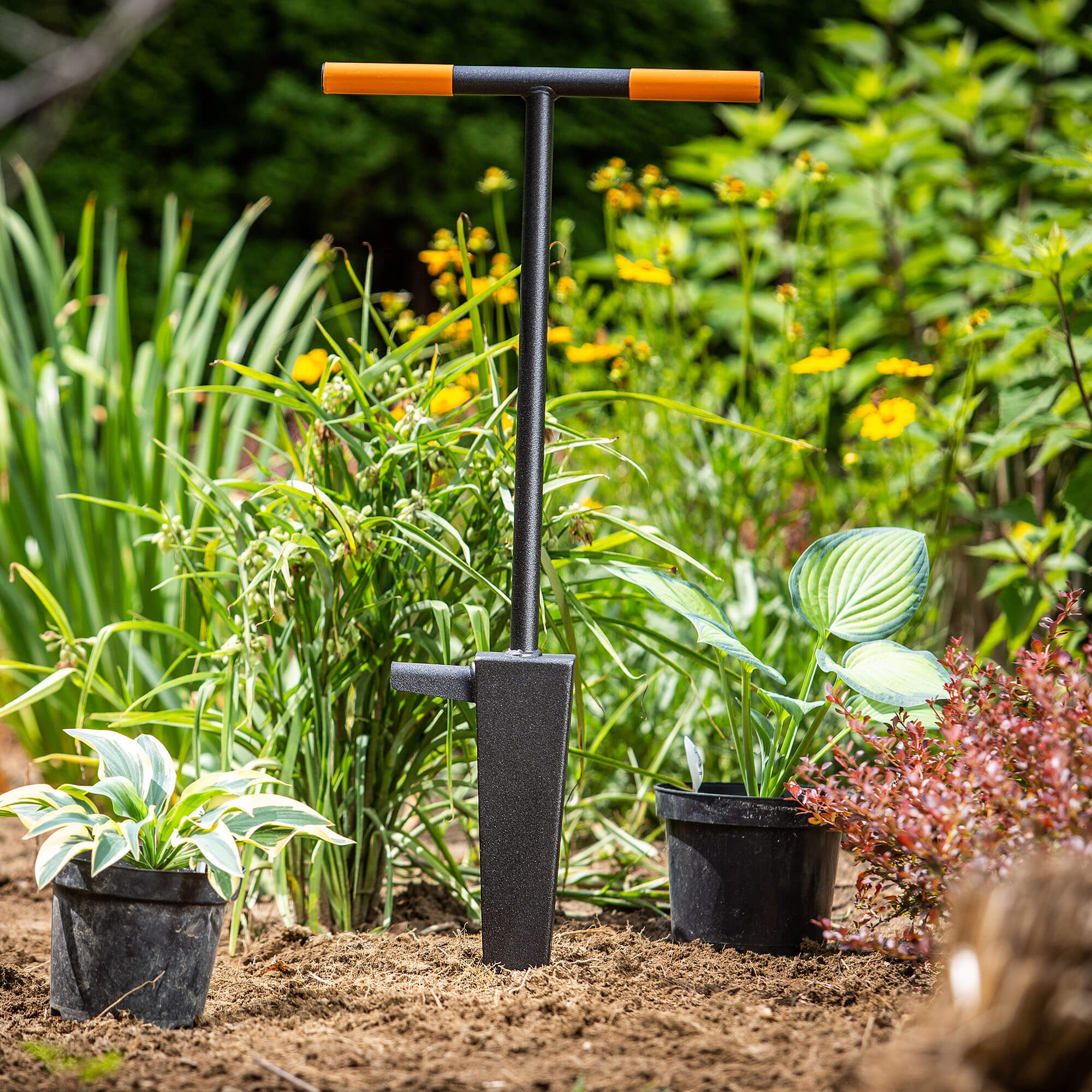 Kostur ze stopką 92 x 39 cm, grafit