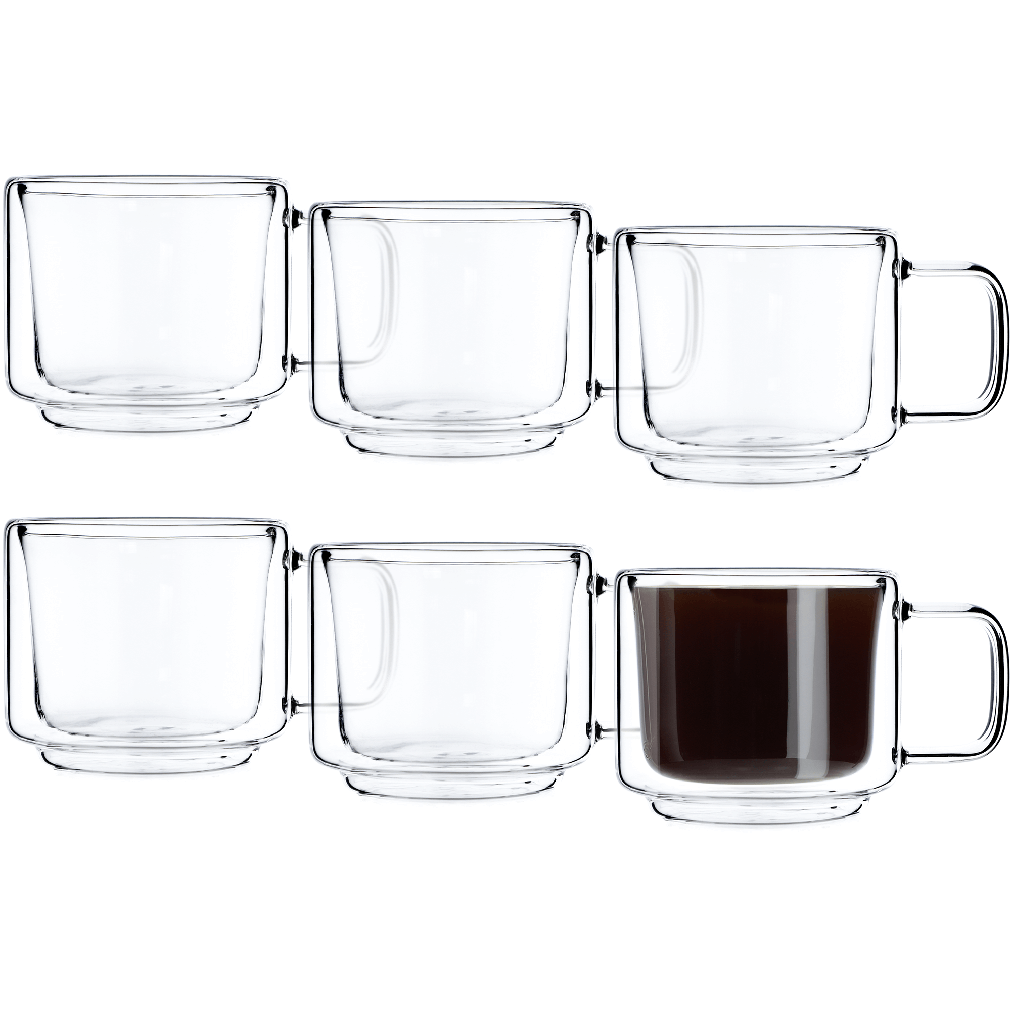 Filiżanki termiczne Forli do kawy i herbaty 200 ml, 6 szt.