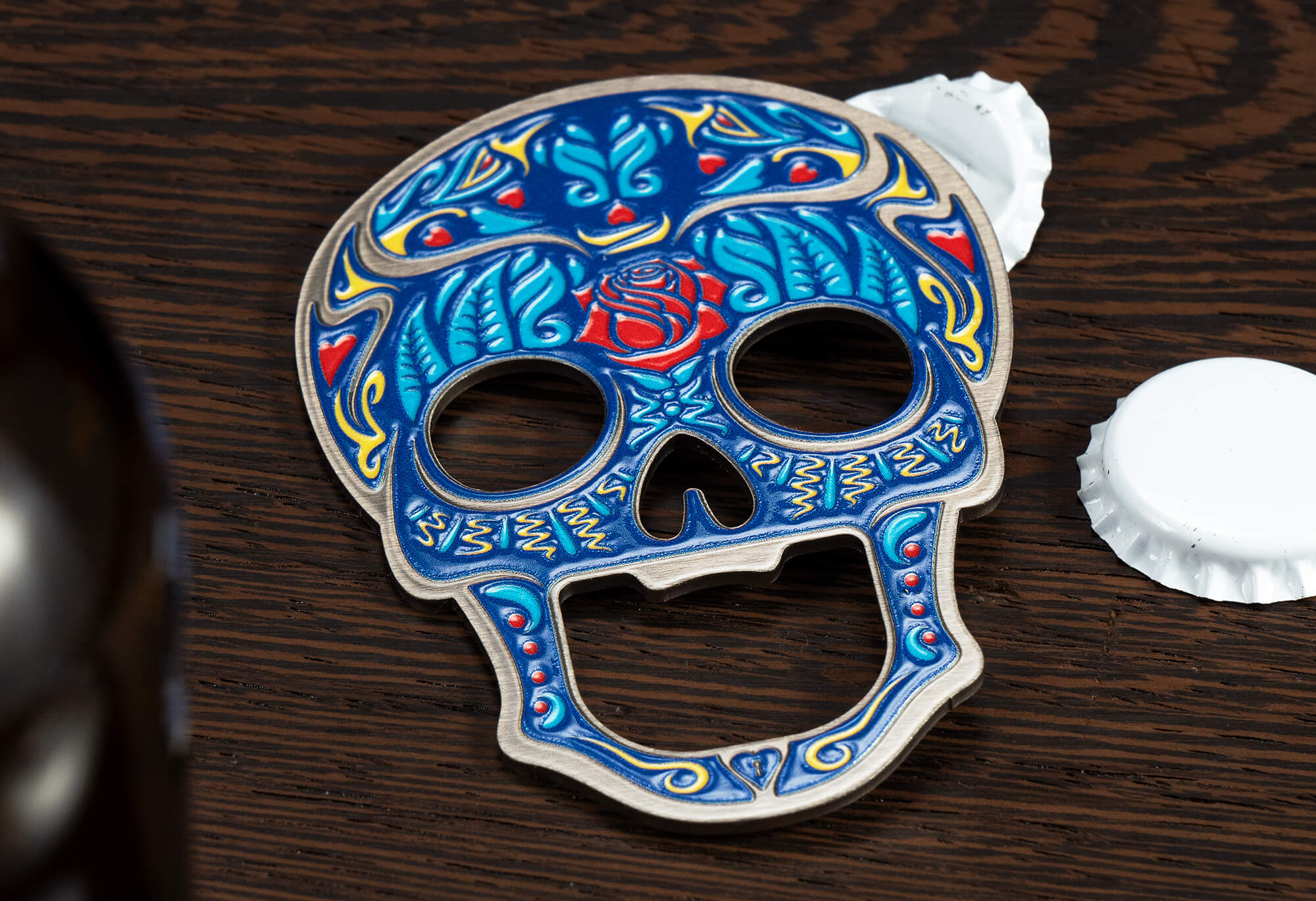 Otwieracz do butelek Mezel niebieski