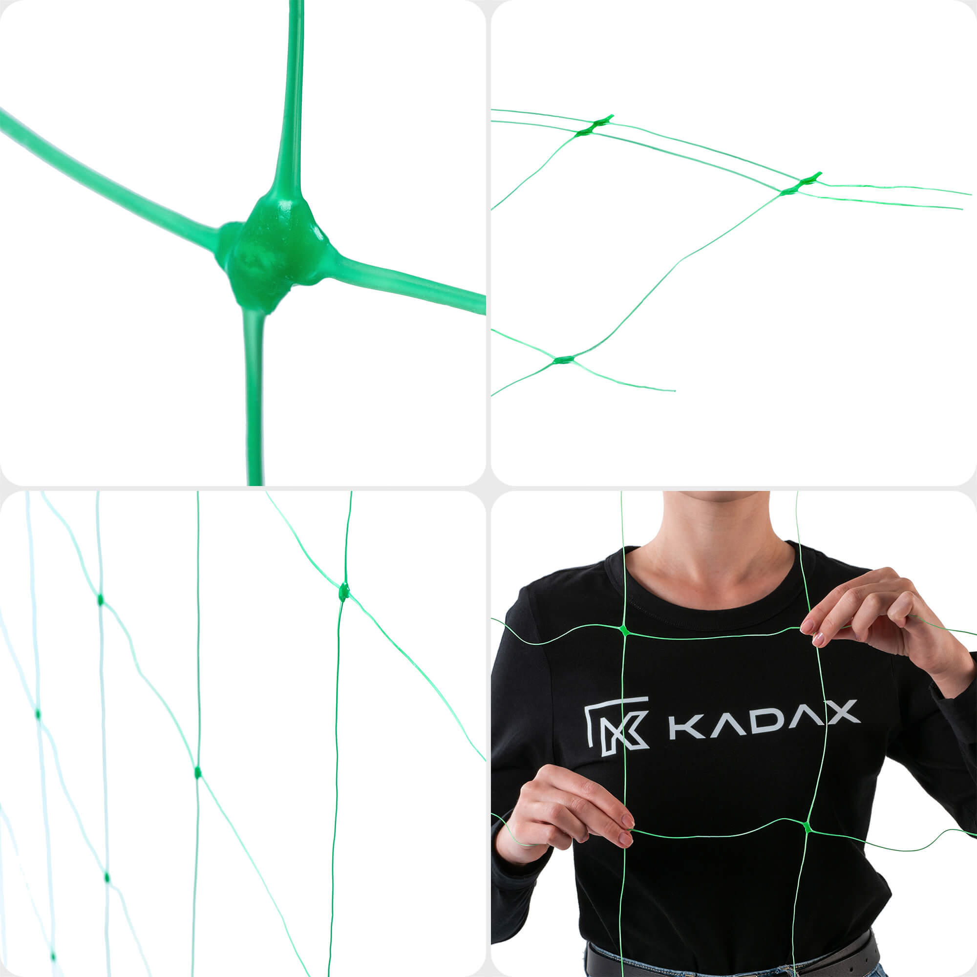 Siatka ogrodowa do roślin pnących Licourt 2 x 20 m zielona