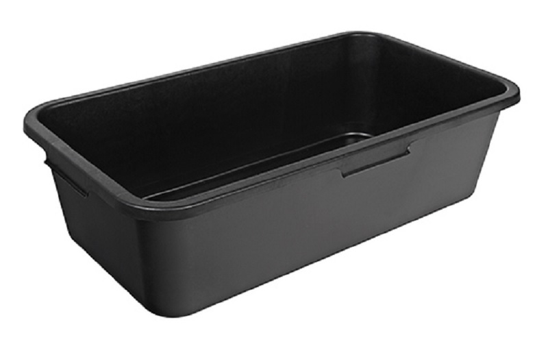 Kastra budowlana prostokątna Isna 40L, czarna