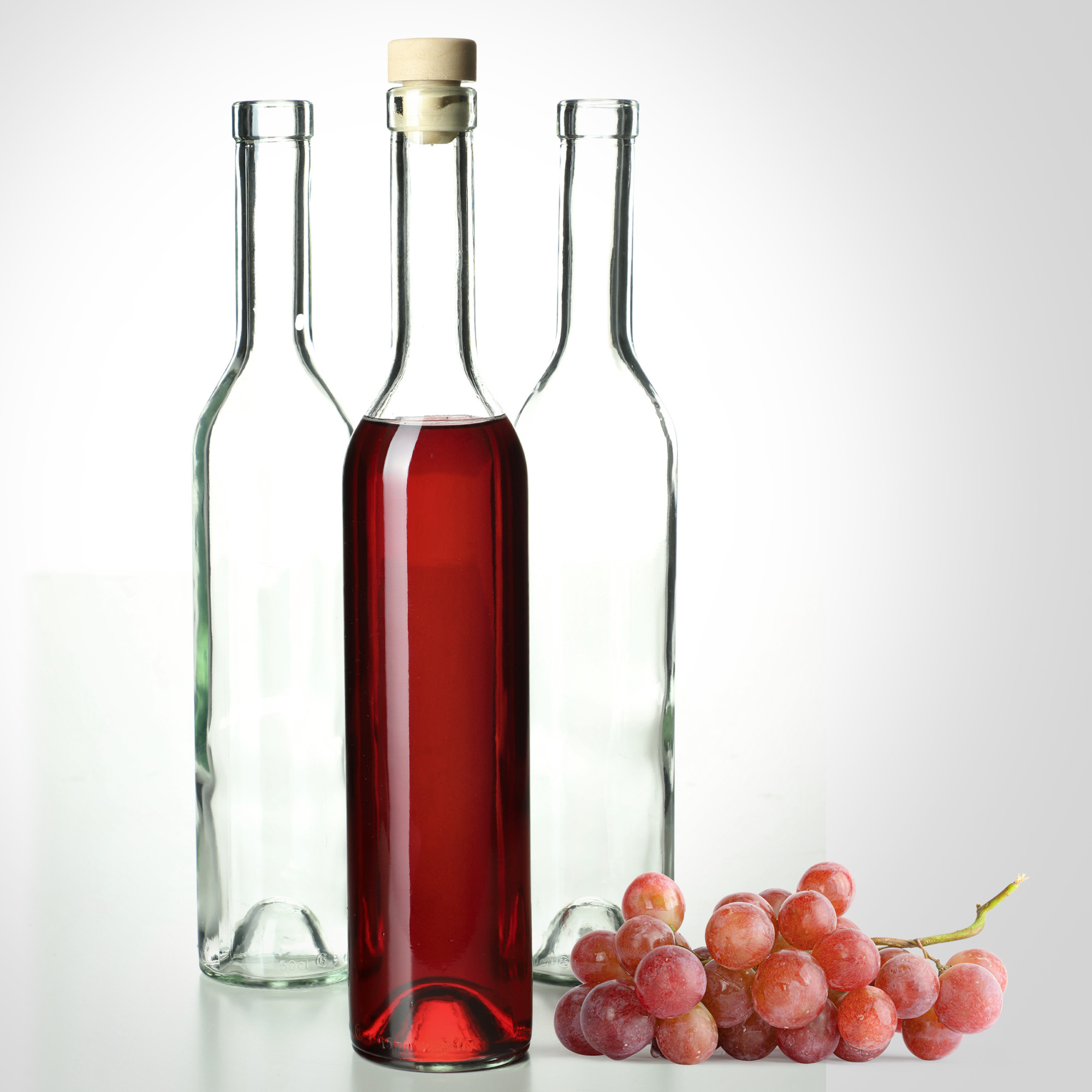Butelka z korkiem Calto 0,5L z korkiem fi19, 8 szt.