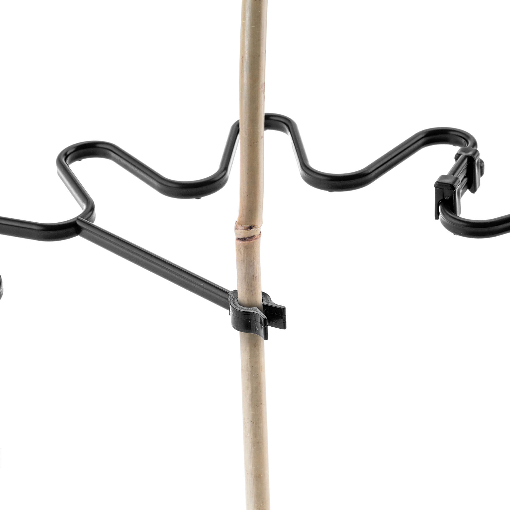 Obejma do roślin Montlaur 21 cm czarna 20 szt.