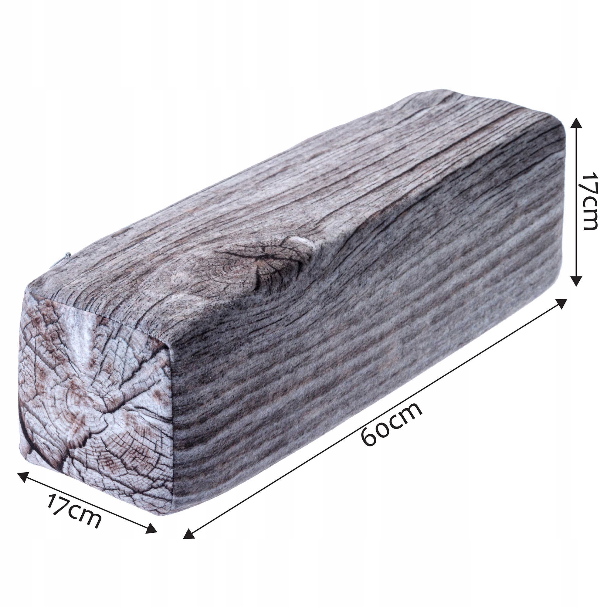 Poduszka anatomiczna Glabo 60 cm, srebrna