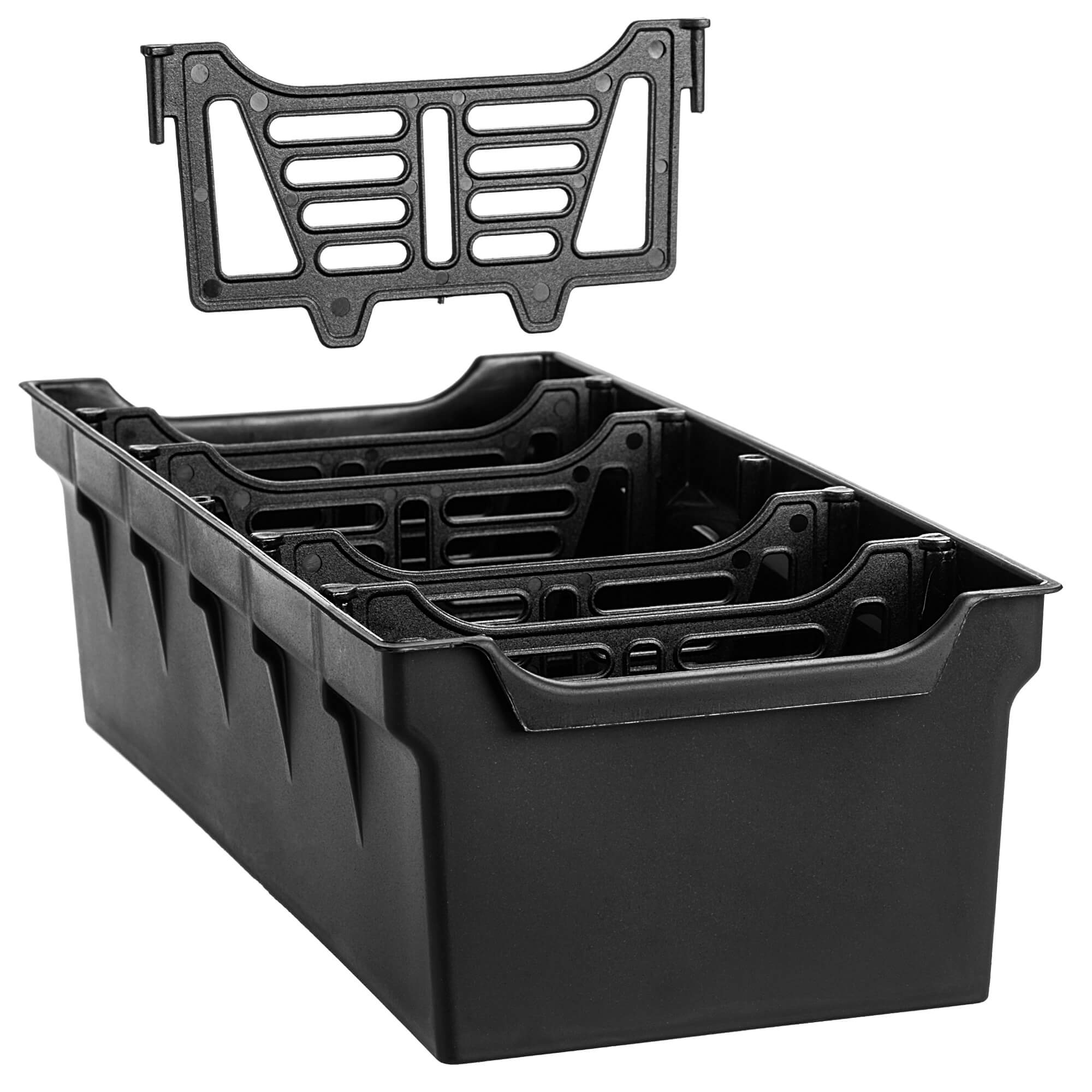 Organizer na przyprawy Austis 30 x 15 cm czarny