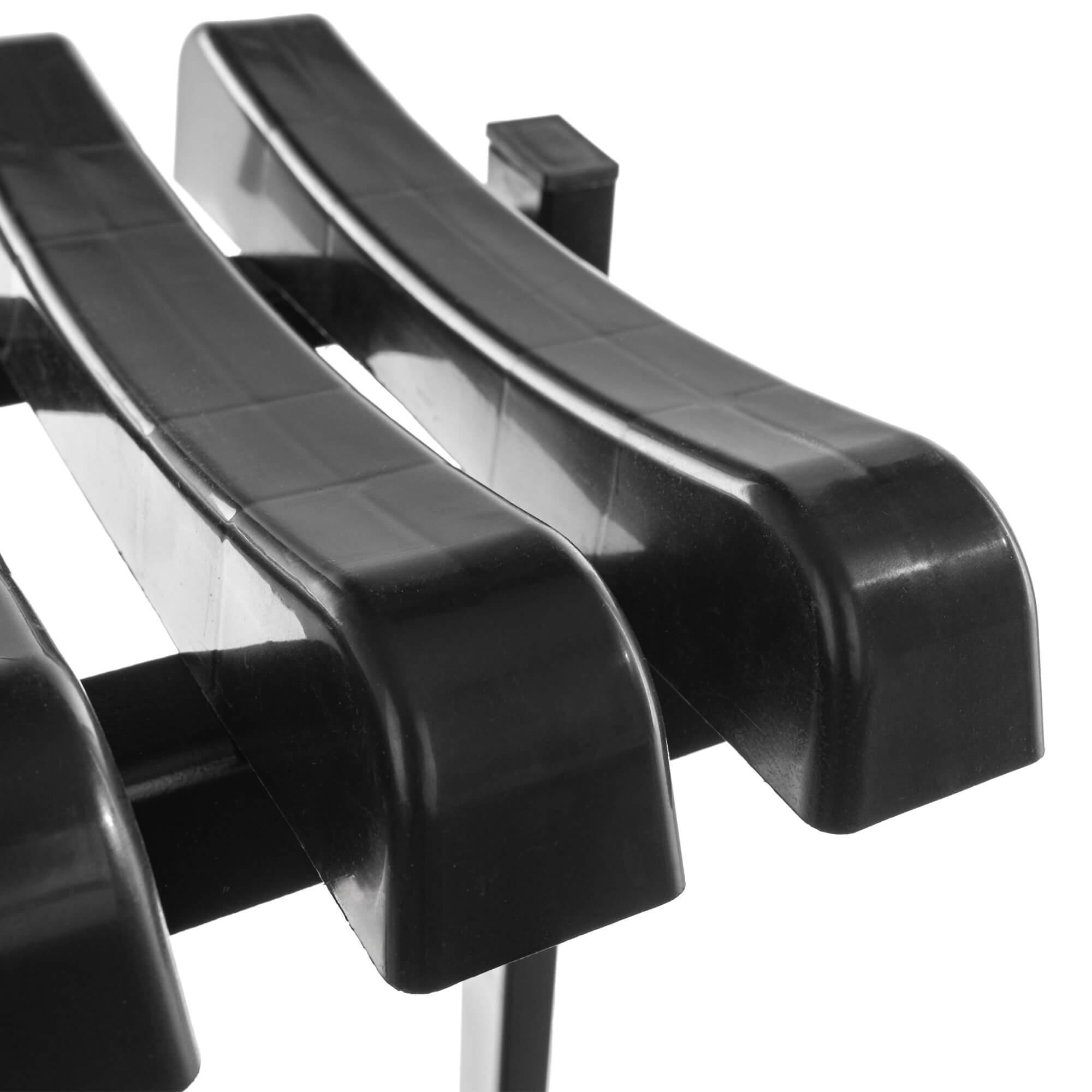 Ławka cmentarna składana Vernon 77x72,5cm czarna