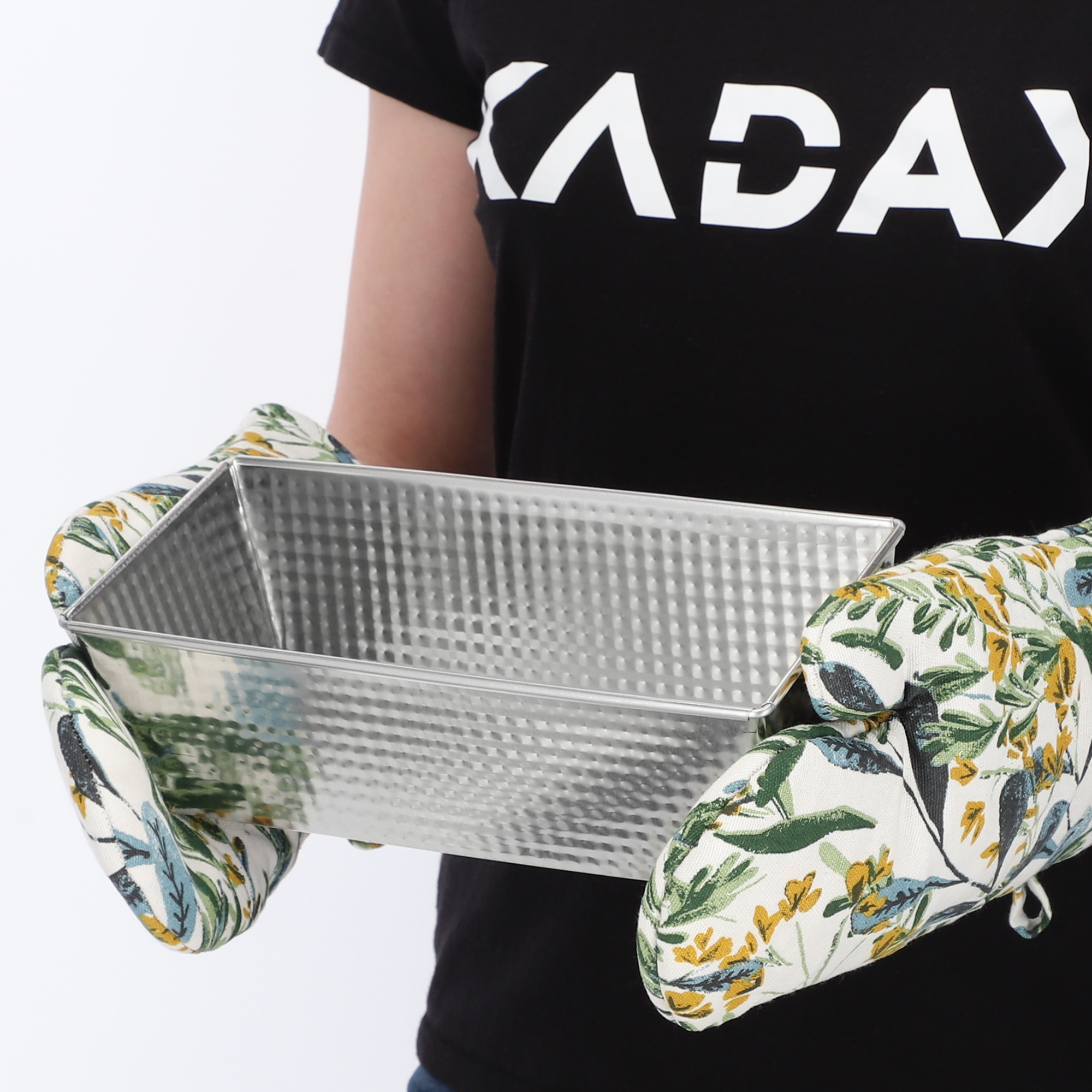 Zestaw keksówek kopertowych 20 + 25 + 30 + 35 cm, srebrna