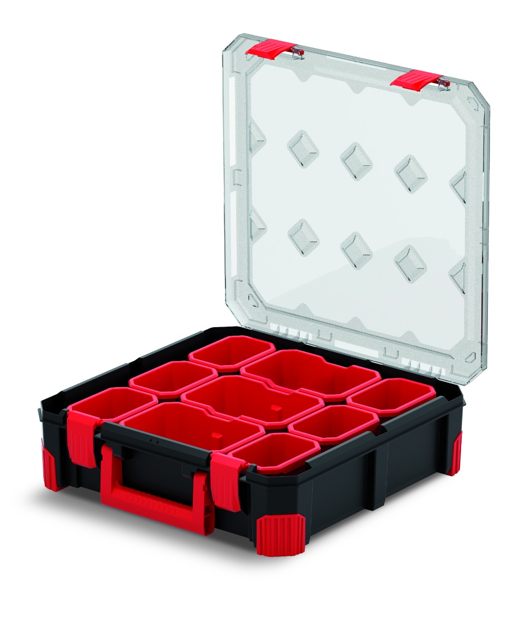 KISTENBERG Organizer narzędziowy Titan 40 B - KTI4040B - transparentny