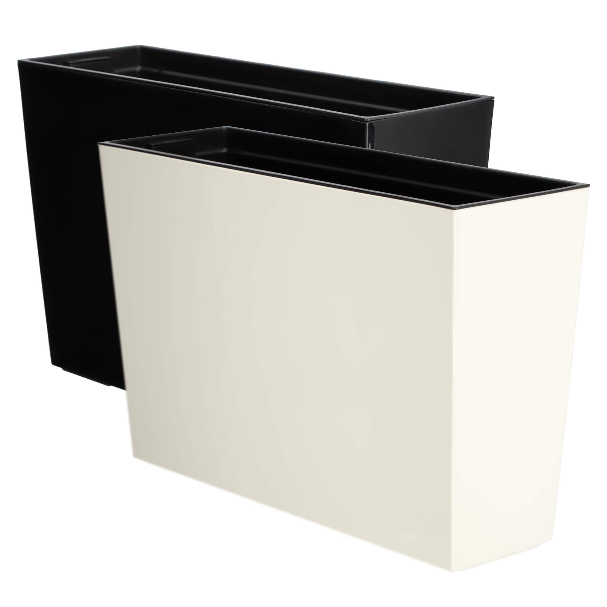 Donica ogrodowa Sorbo 56 x 19 cm, kremowa