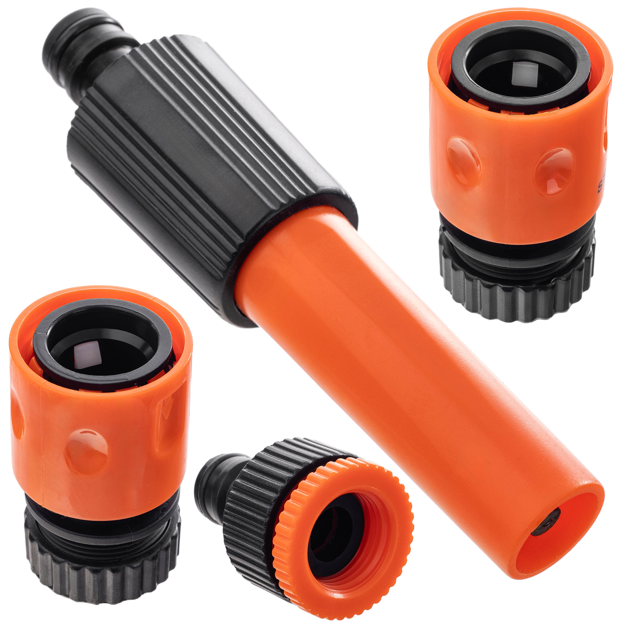 Zestaw złączek ½ cala z dyszą prostą Erm