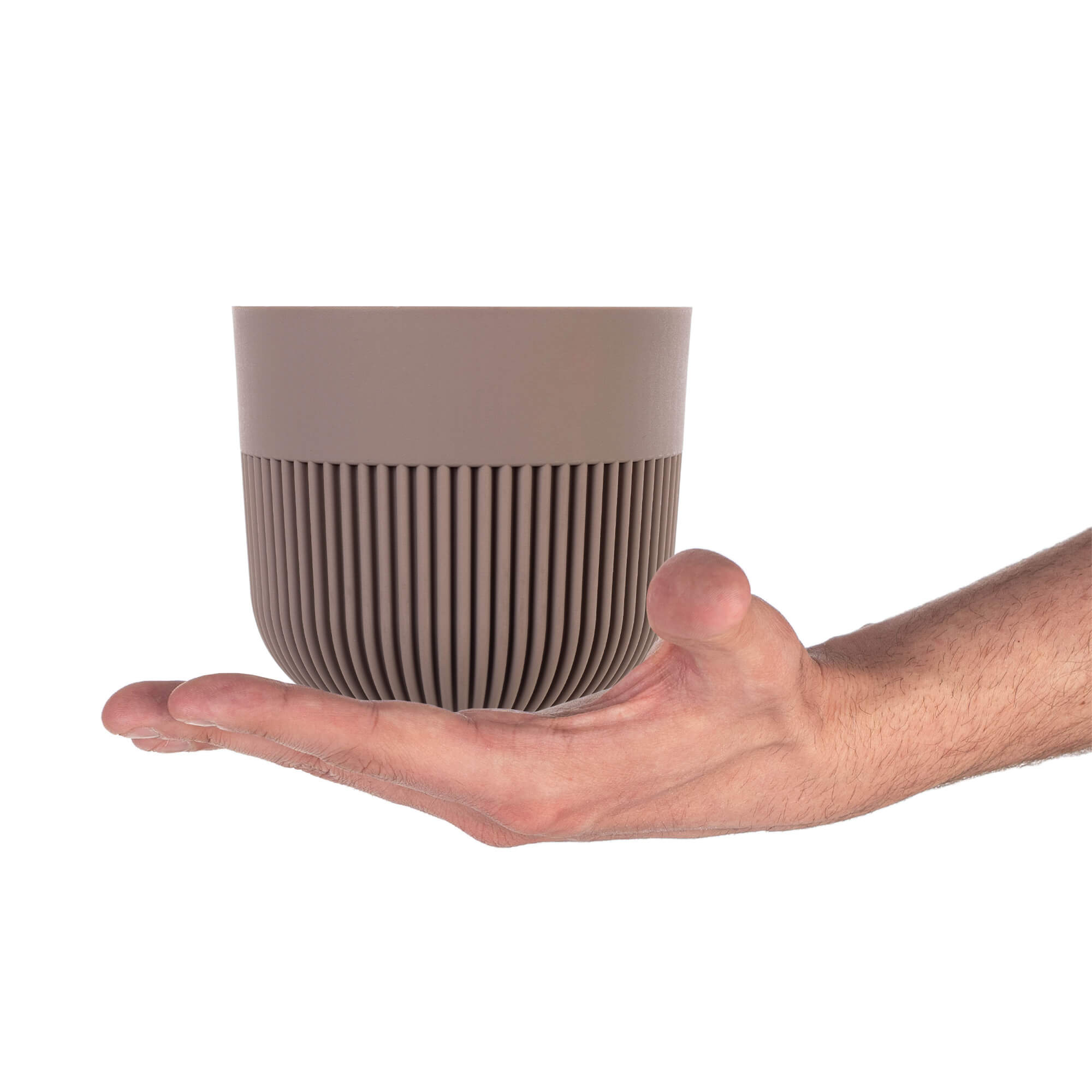 Doniczka osłonka Ornon 13 cm beż