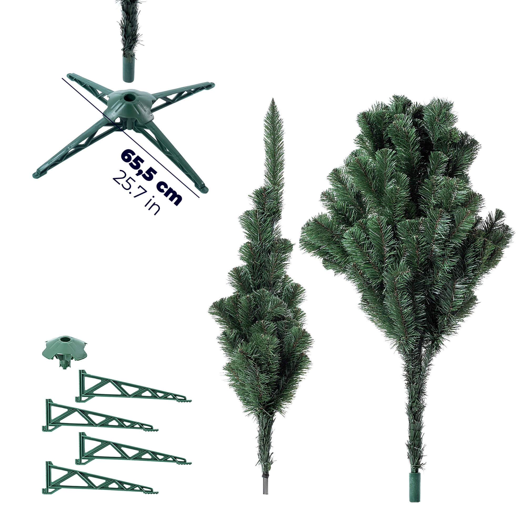 Choinka sztuczna Jodła 220 cm z podstawką