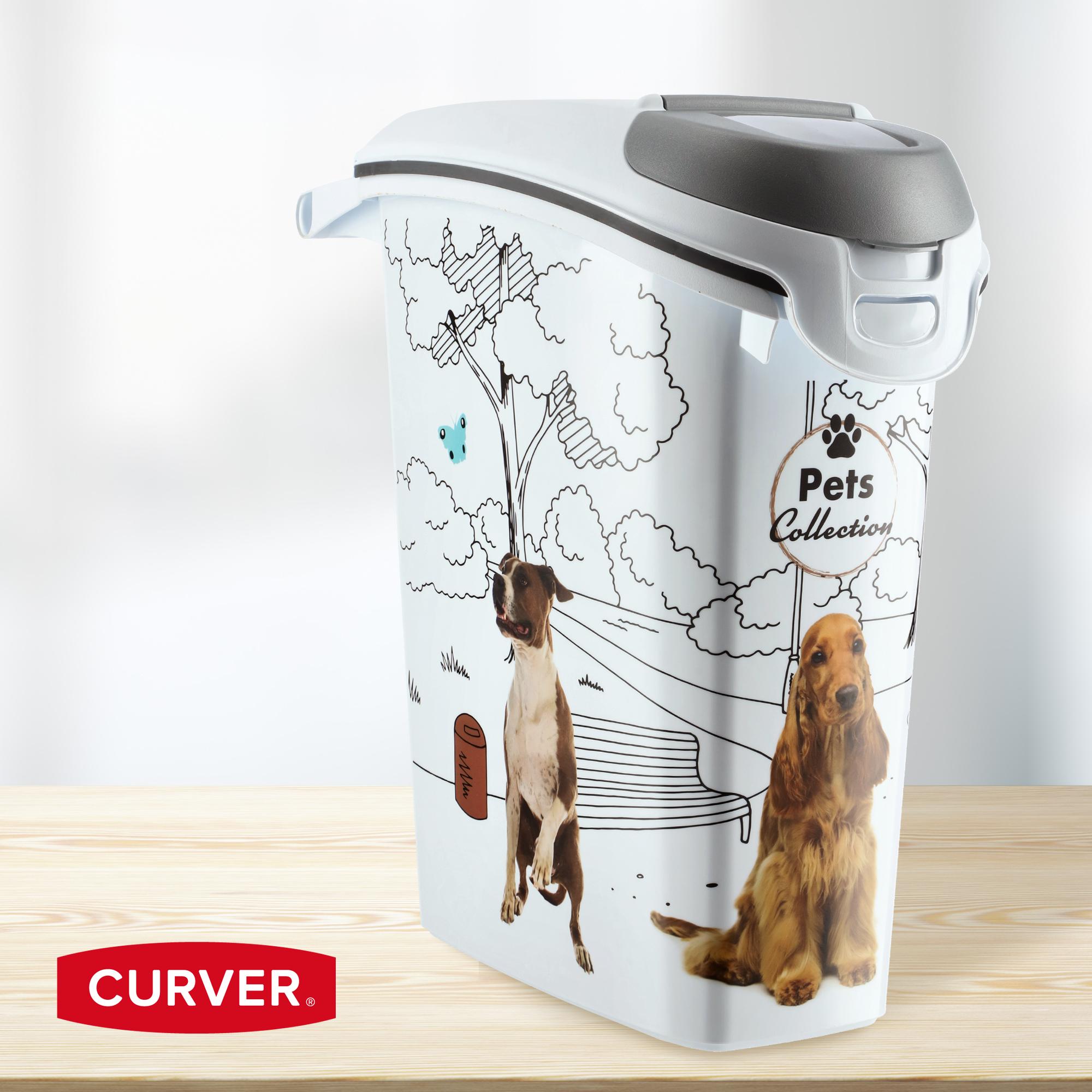 Pojemnik na karmę dla psa Curver Pet Life 23L