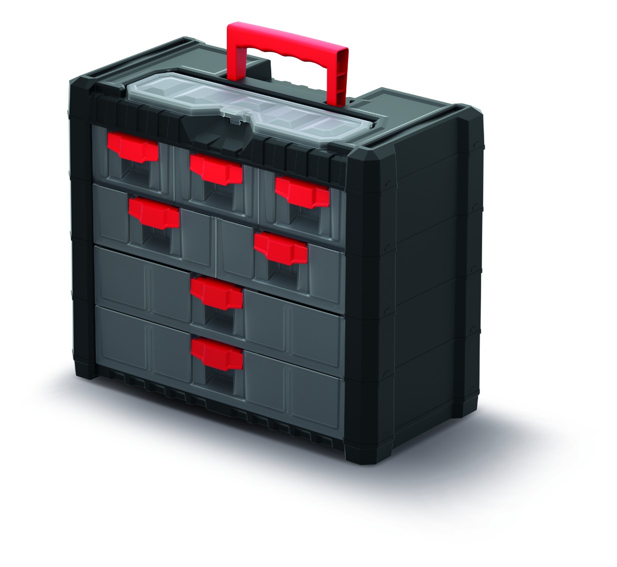 KISTENBERG Organizer narzędziowy Multicase Cargo 401 - KMC401 - czarny