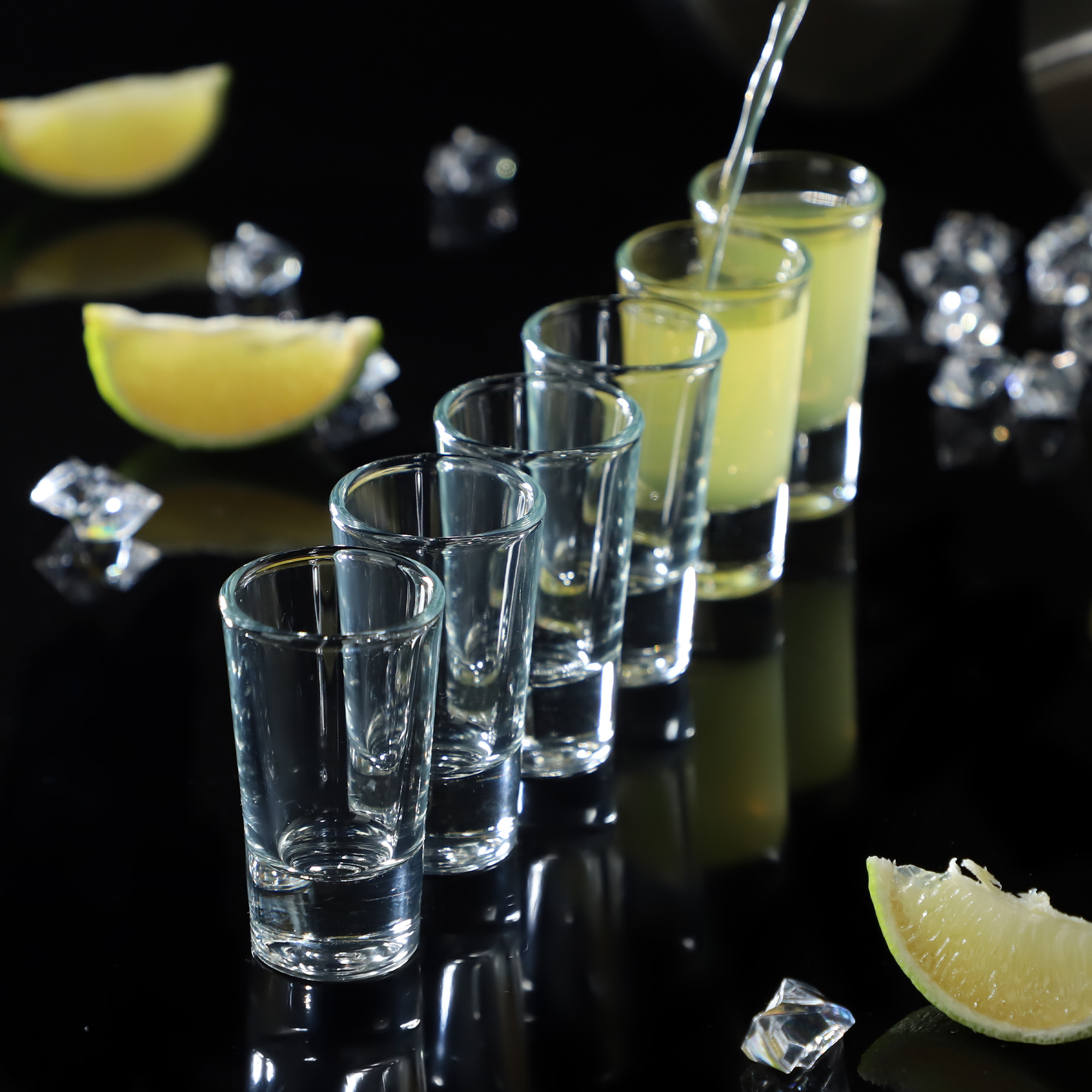 Kieliszki do wódki Lozzi 25 ml, pakiet 6 szt.