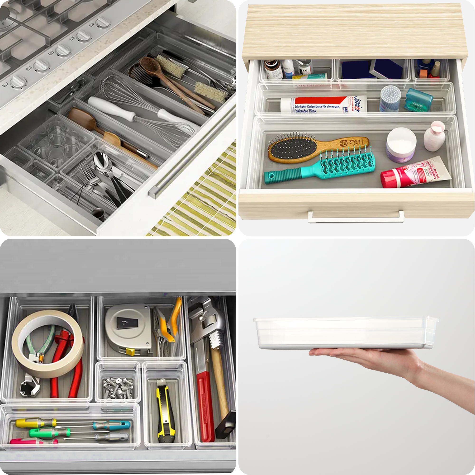 Organizer do szuflady Curver Sistemo 30 x 7.5 cm