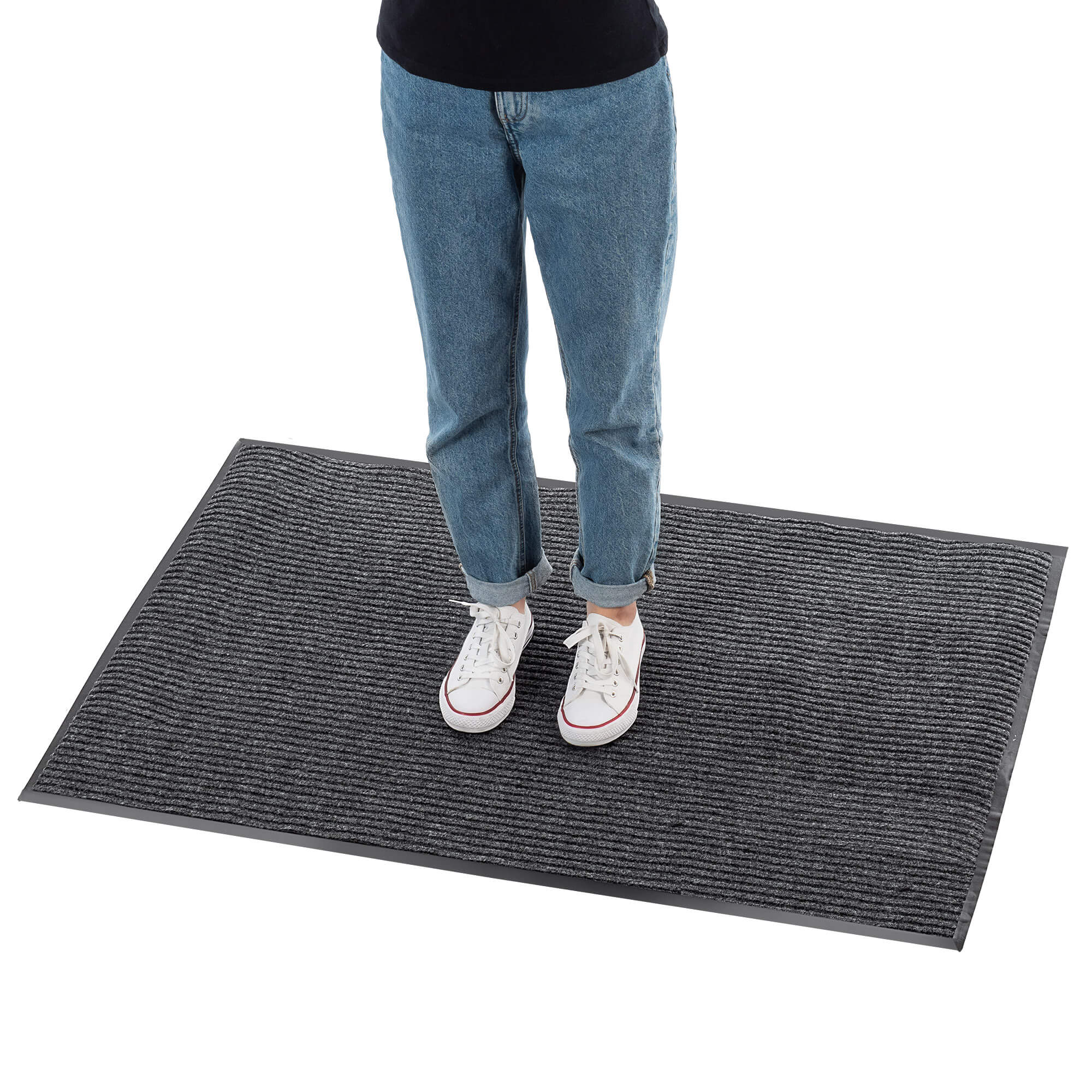 Wycieraczka pod drzwi Corre 80x120cm, szary