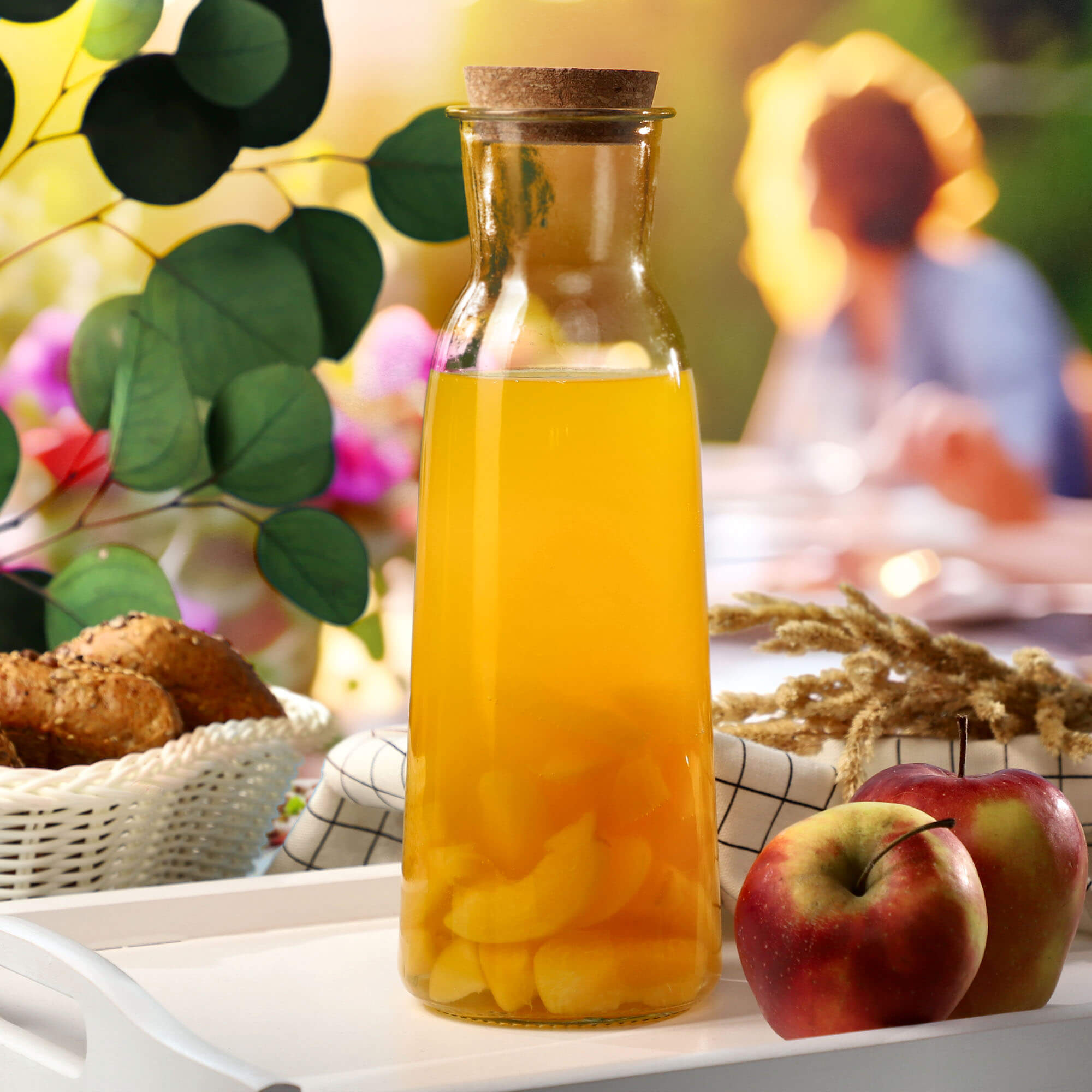 Szklana karafka Atessa 1L