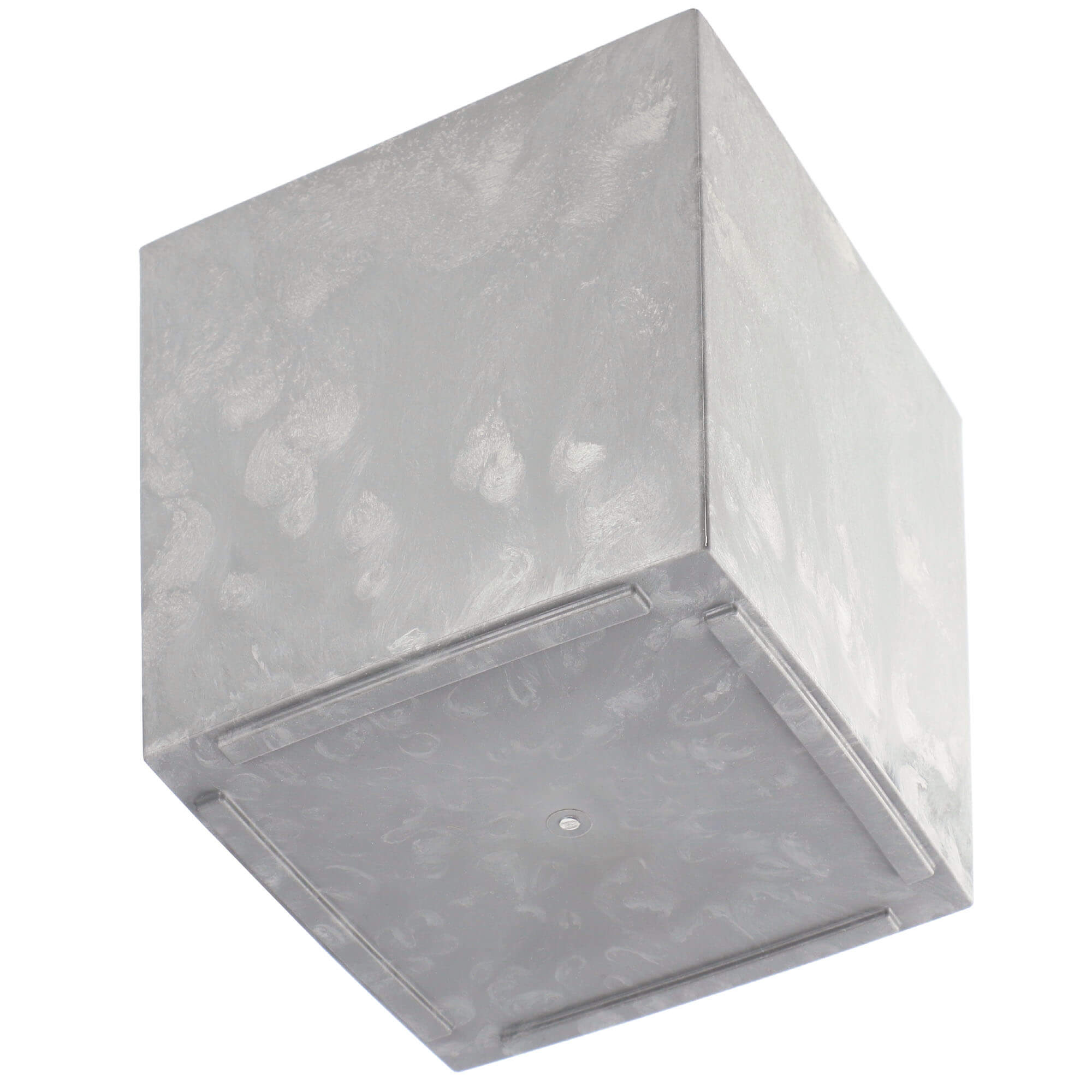 Doniczka z wkładem Tres 25cm szary beton