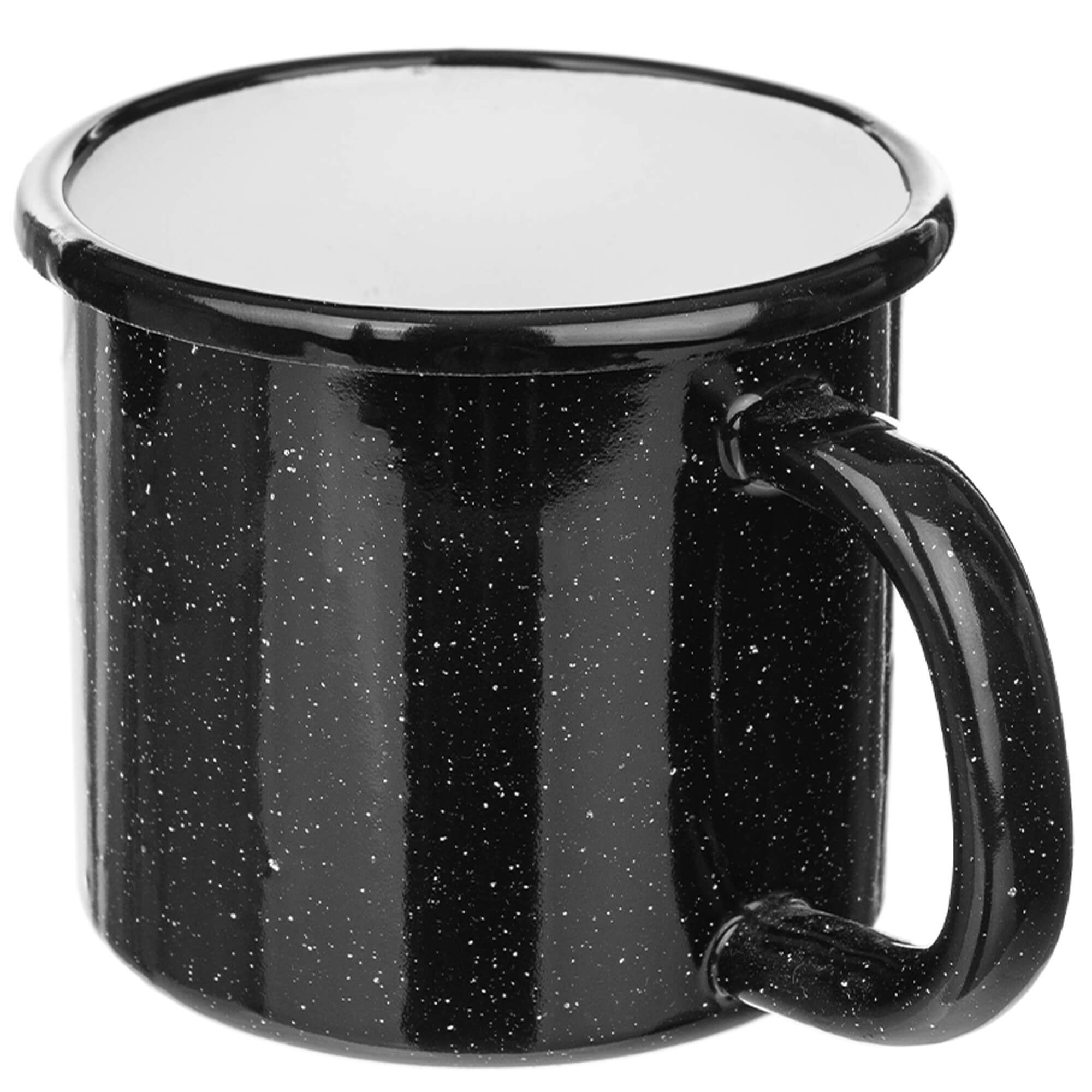 Kubek emaliowany Scerni 400 ml czarny