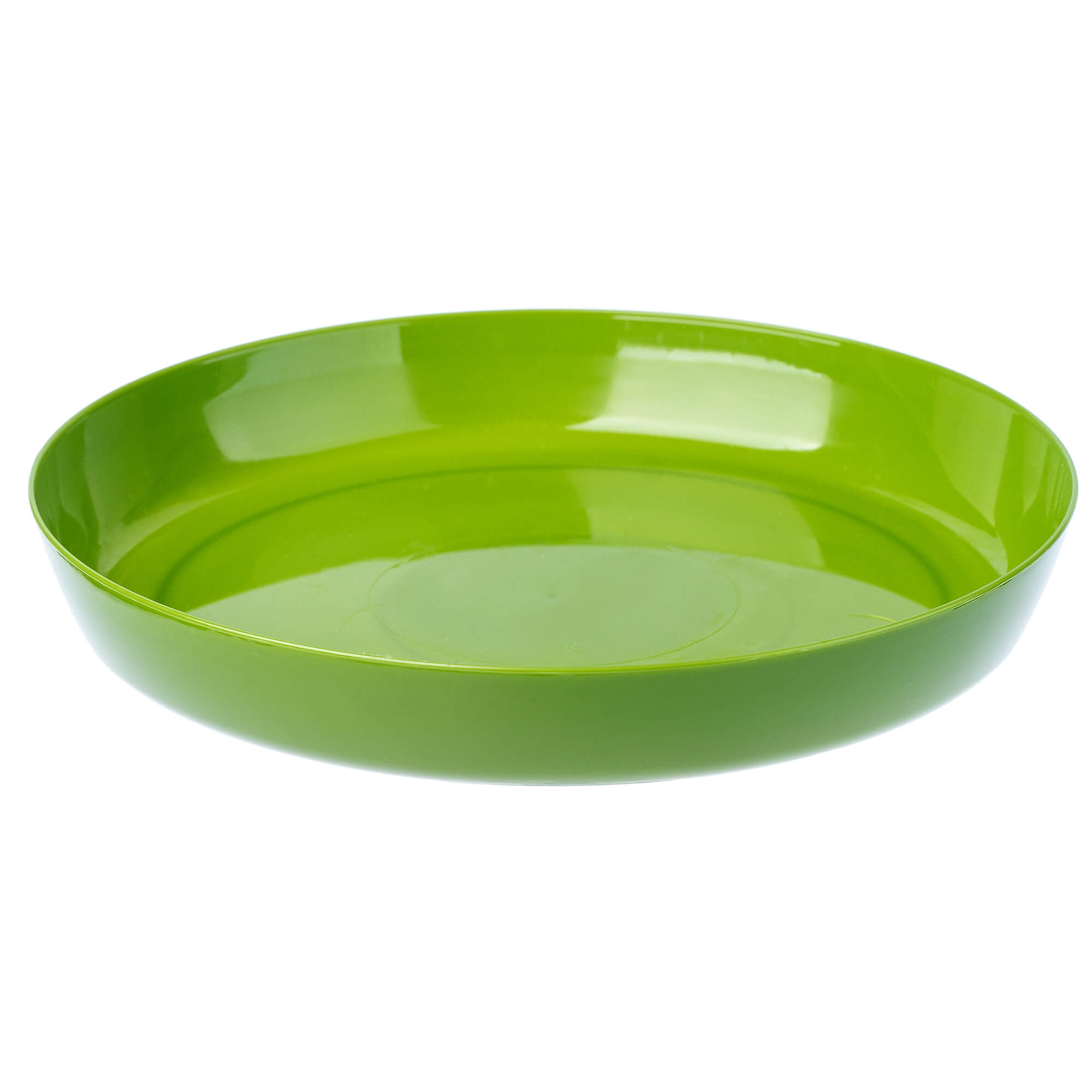 Doniczka na kwiaty z podstawką Amily 30 cm, zielona