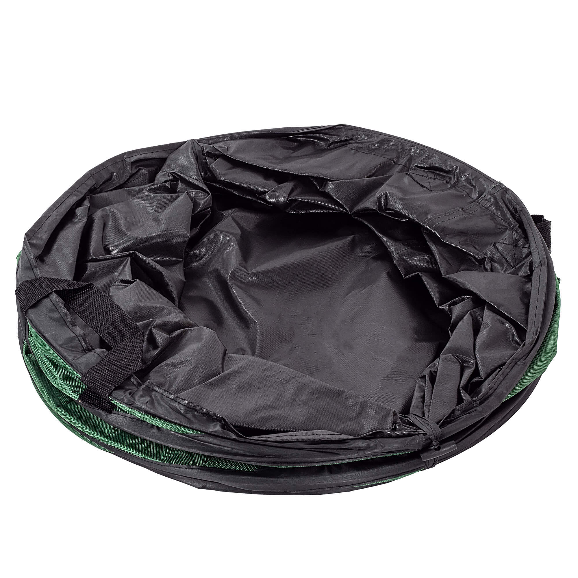 Składany kosz ogrodowy Vermenton 120L zielony