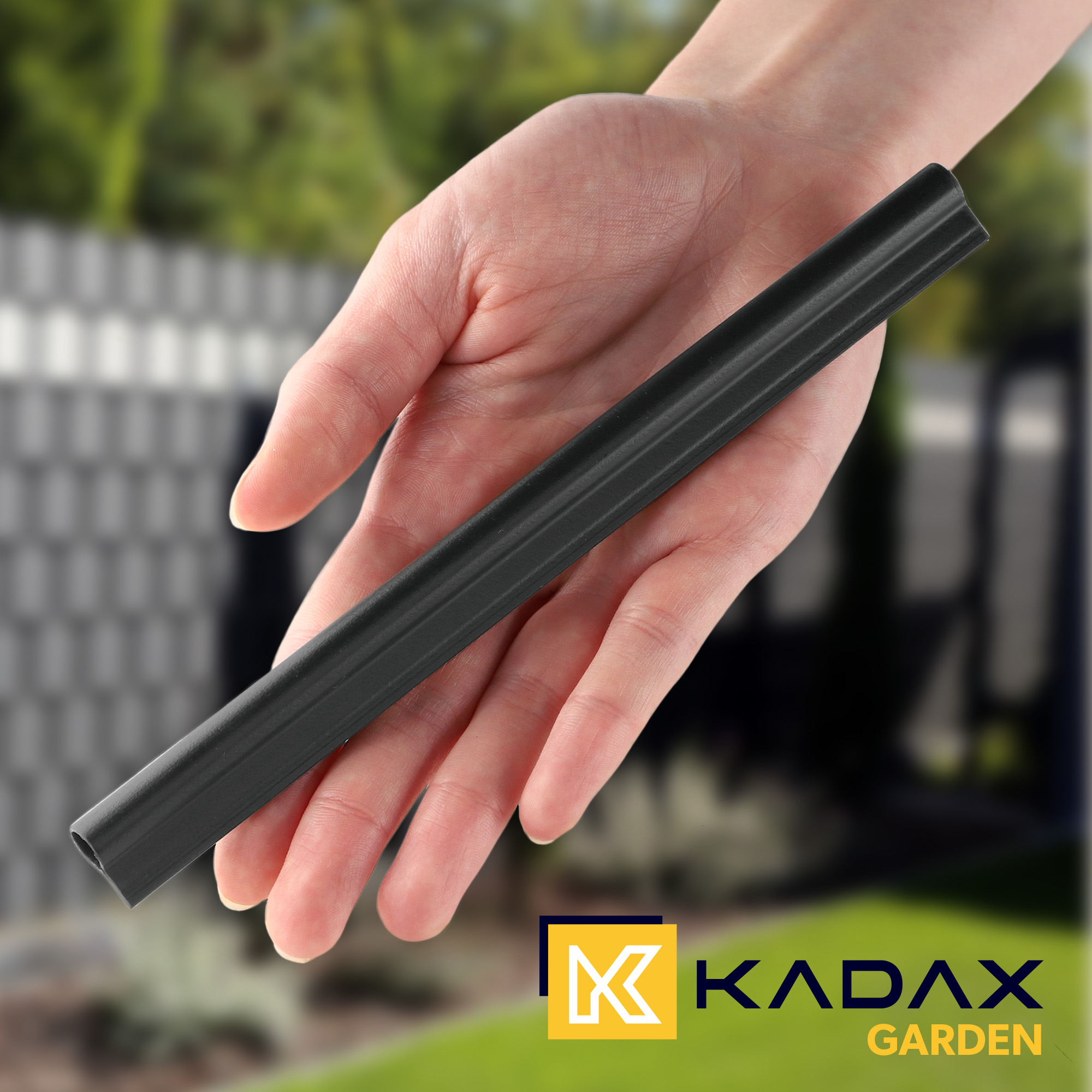 Klipsy do taśmy ogrodzeniowej stalowy 1 x 17 cm 2 szt.