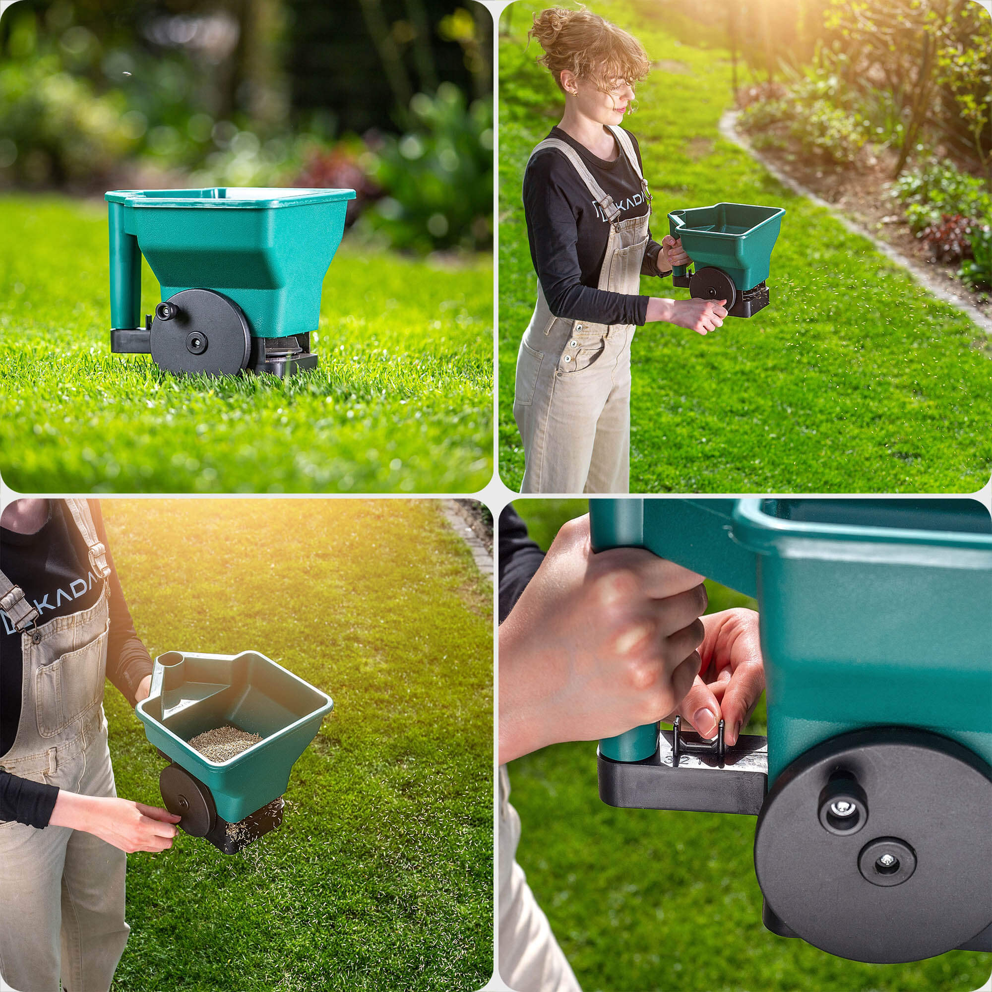 Siewnik ręczny Souge 3L zielony