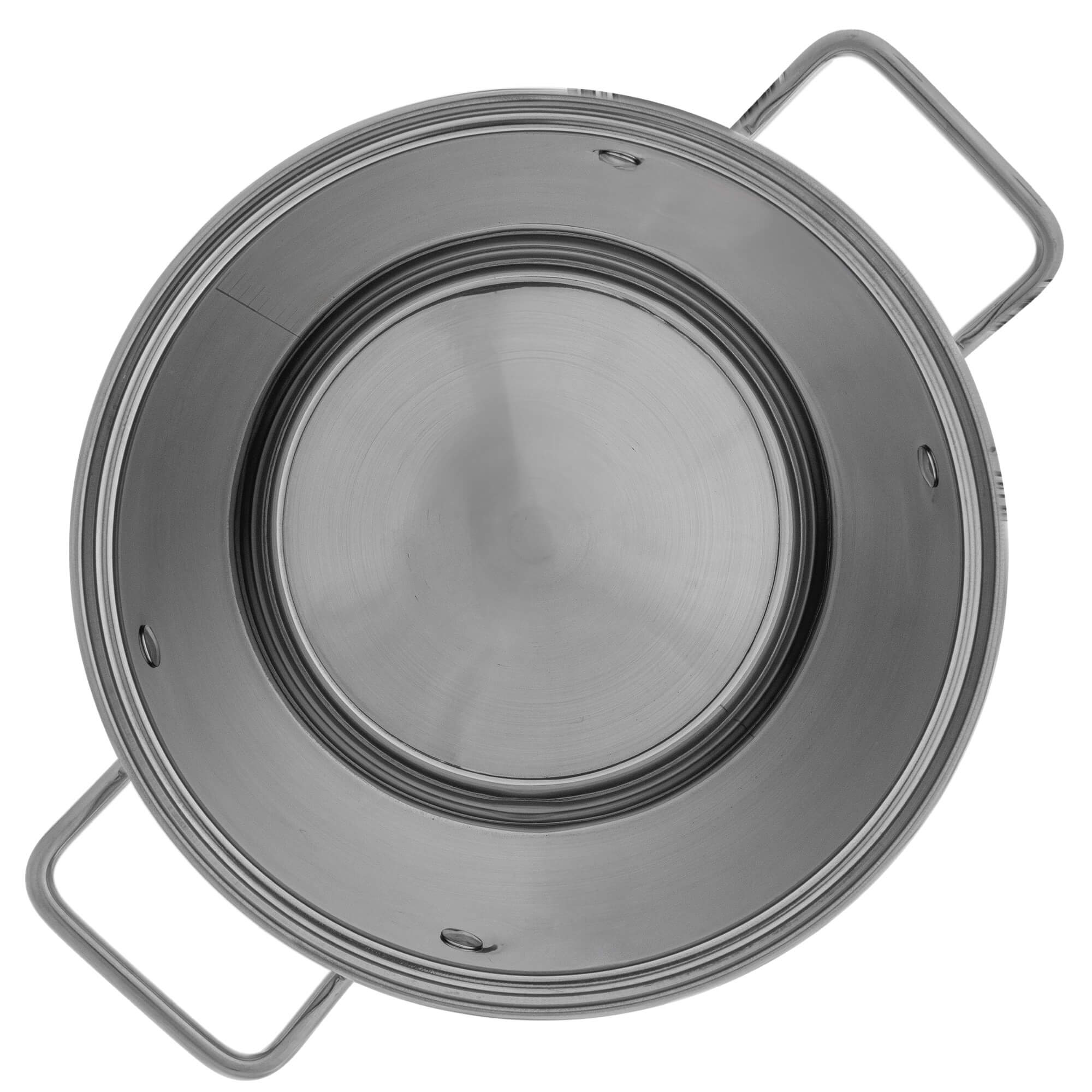 Garnek stalowy Sveg z pokrywką 5L