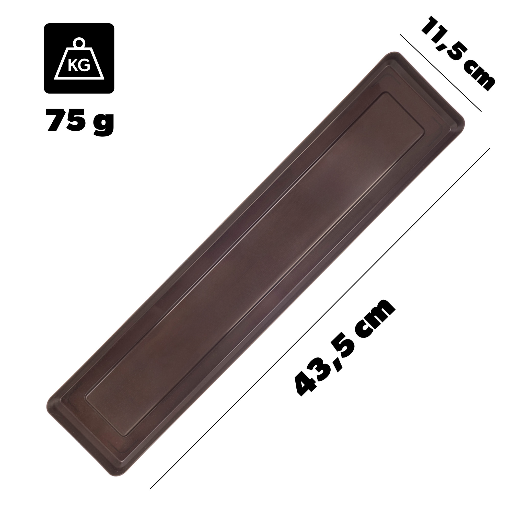 Podstawka pod skrzynkę Paulin 50cm mokka