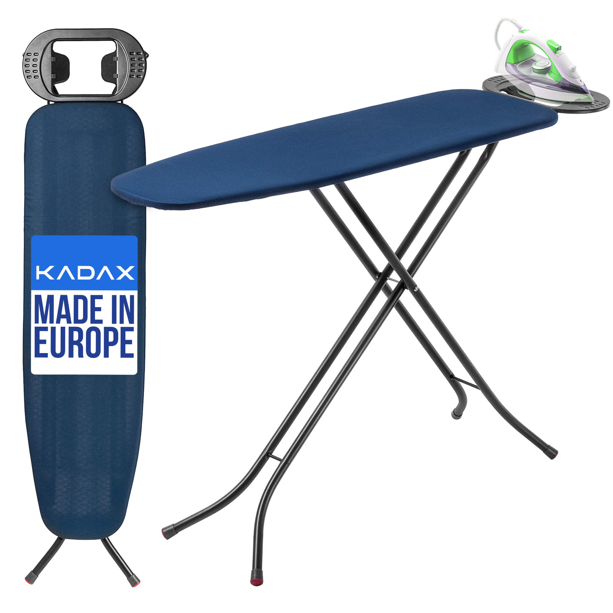 Deska do prasowania z uchwytem Tieni 110x30 cm granatowa