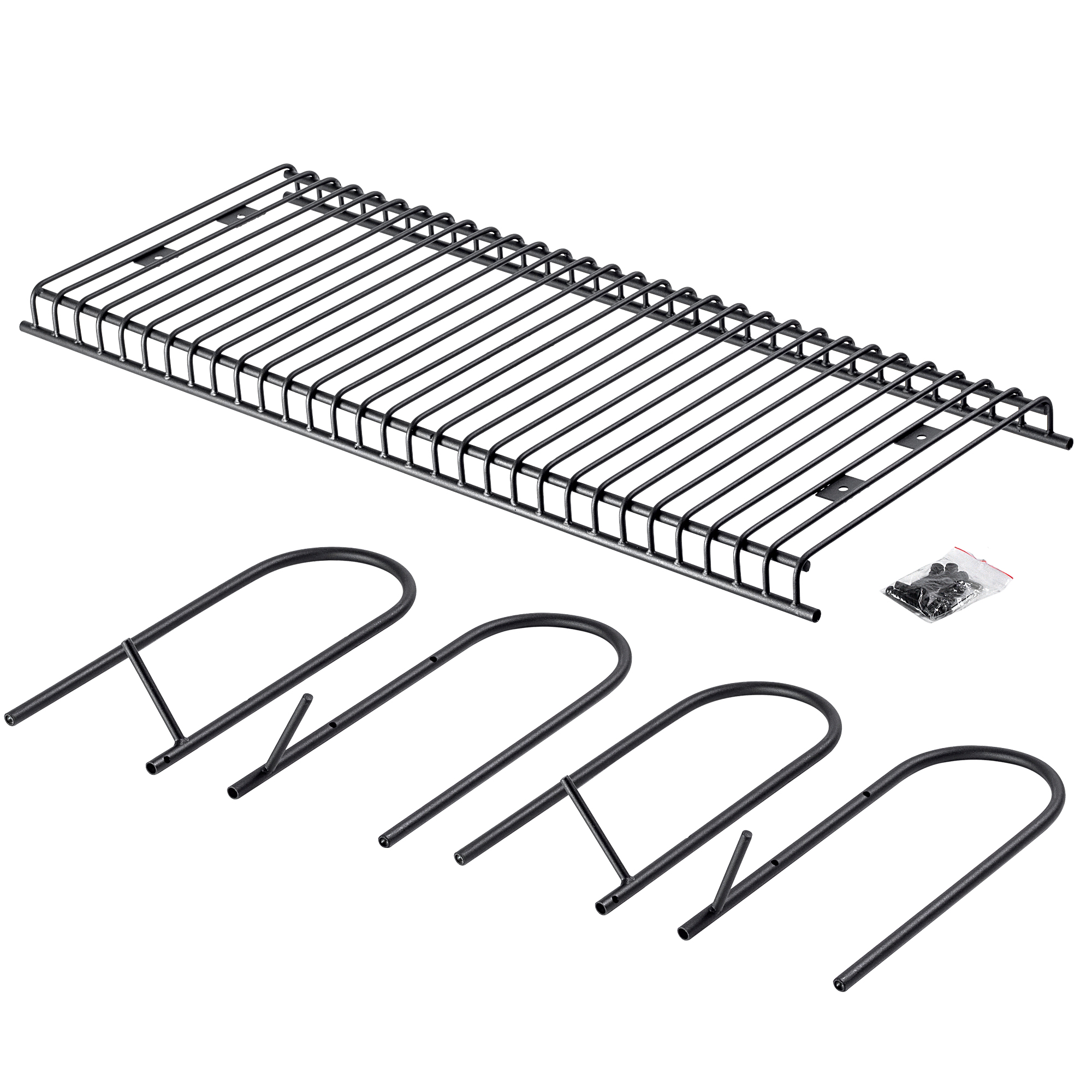 Ławka do ogrodu Ruste 120 x 45 cm, czarna
