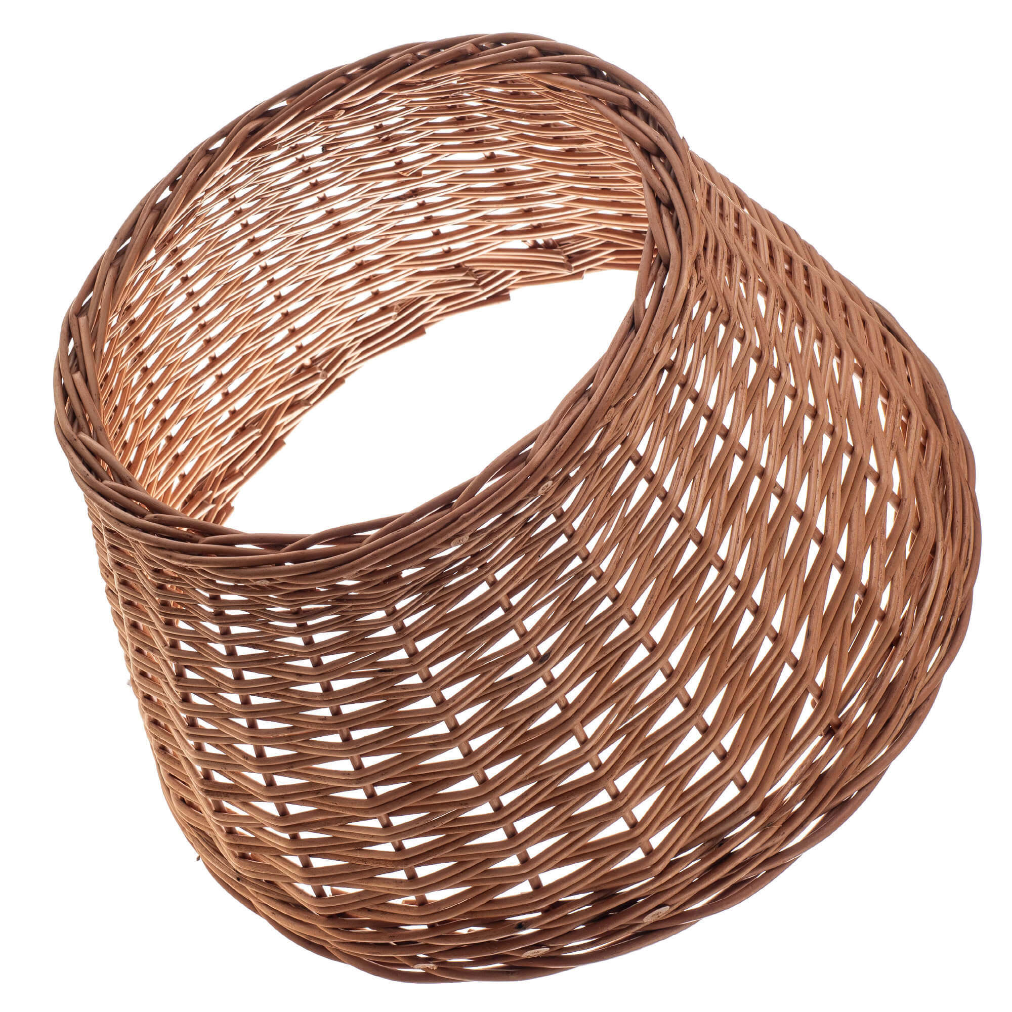 Osłona wiklinowa choinkowa naturalna Aliano 46.5cm jasna