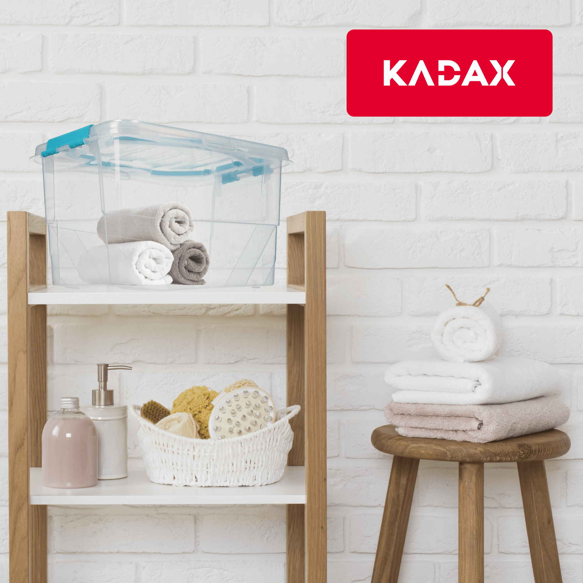 Pojemnik do przechowywania 14L, niebieski