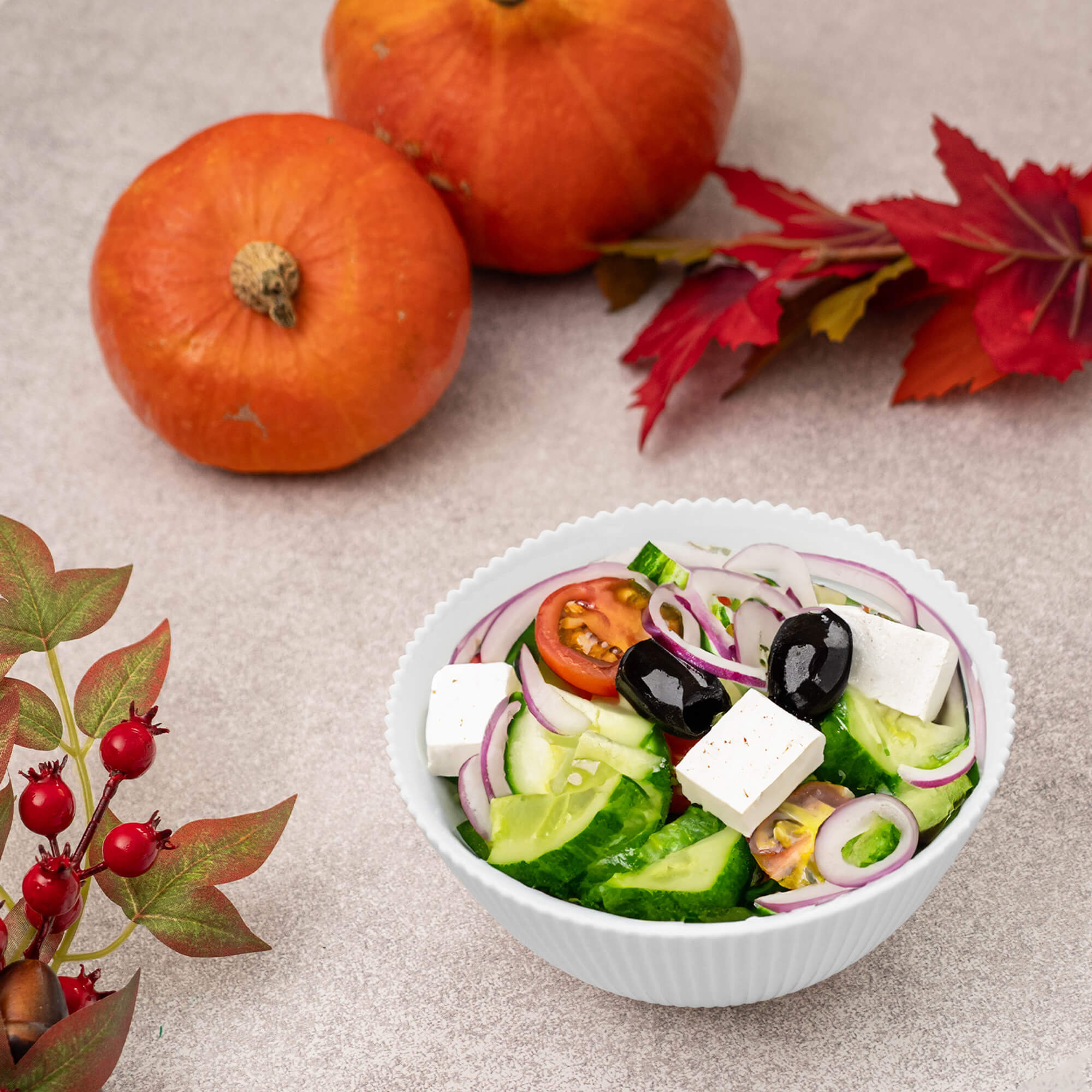 Salaterka szklana Regno 15.2 cm biała 1 szt.